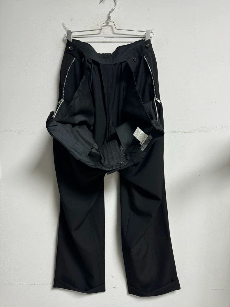 Yohji Yamamoto Yohji Yamamoto size 6 04AW zipper zip pants Size US 28 / EU 44 - 2 Thumbnail