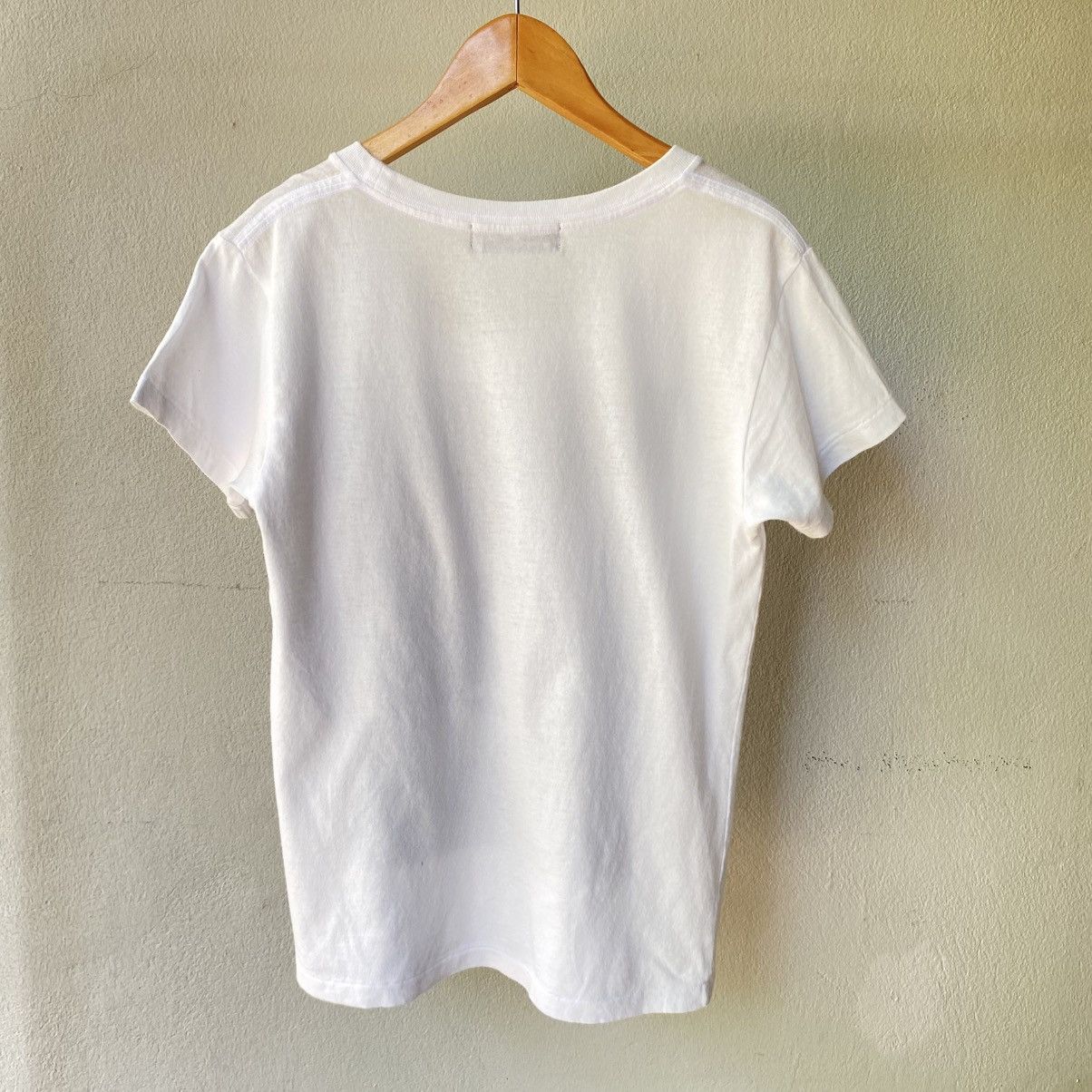 Zucca Zucca White Tee with Black Front Print Size M / US 6-8 / IT 42-44 - 2 Thumbnail