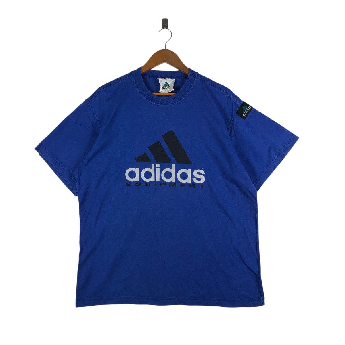 Adidas ADIDAS Equipment Big Logo T-Shirt Size US L / EU 52-54 / 3 - 1 Thumbnail
