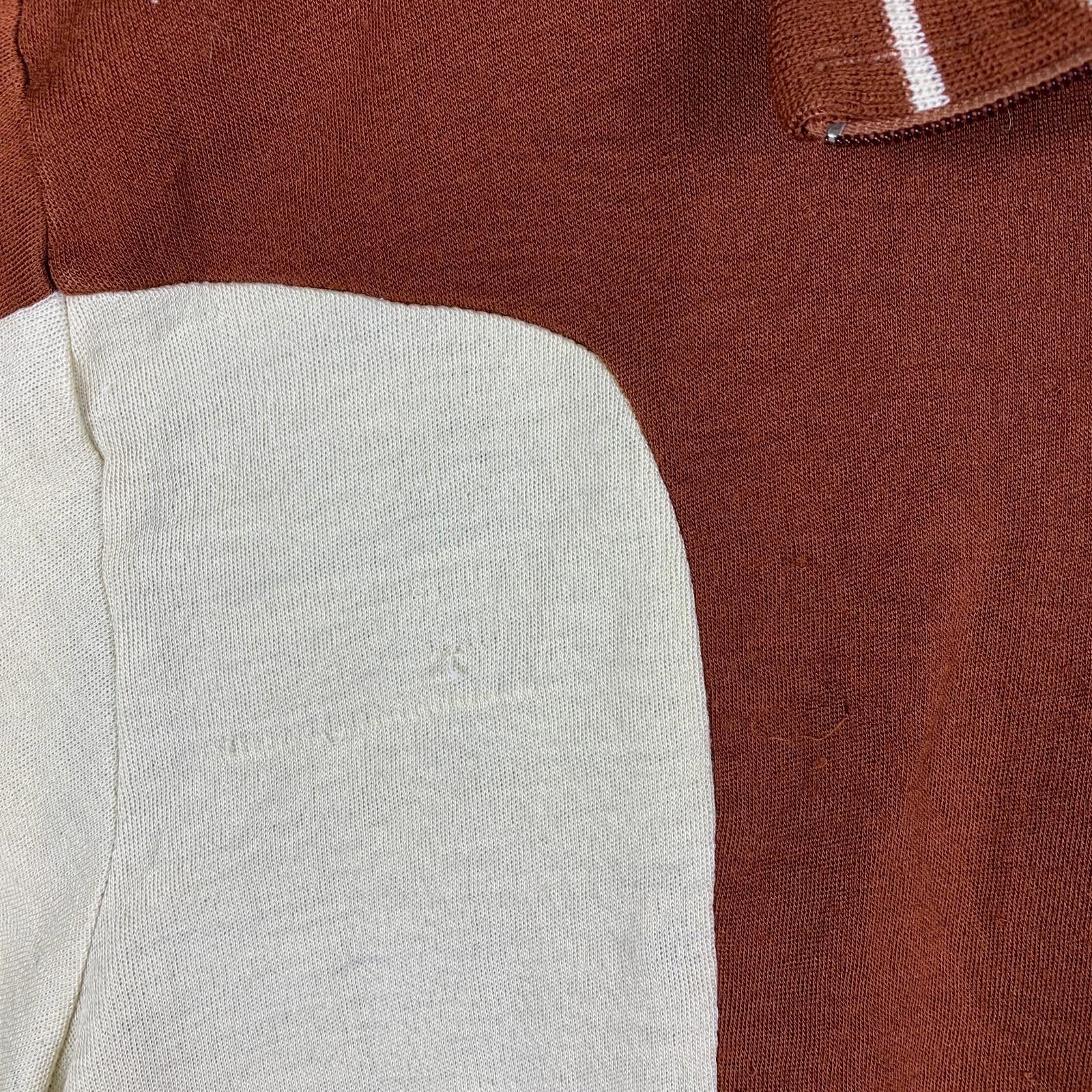 Designer Vintage 90s Track-&-Court Track Jacket Brown Sz. Large (310) Size US L / EU 52-54 / 3 - 7 Thumbnail
