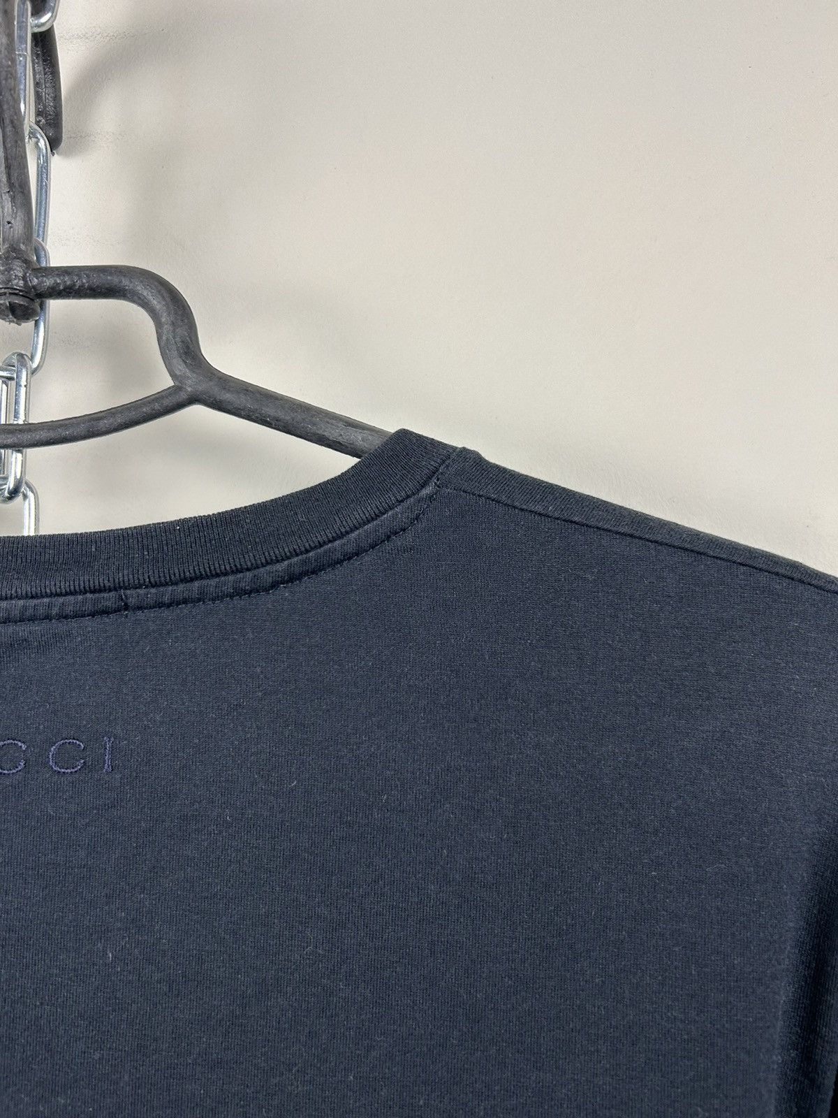 Gucci Vintage 00s Gucci Long Sleeve Basic Balck Size US XXL / EU 58 / 5 - 18 Thumbnail