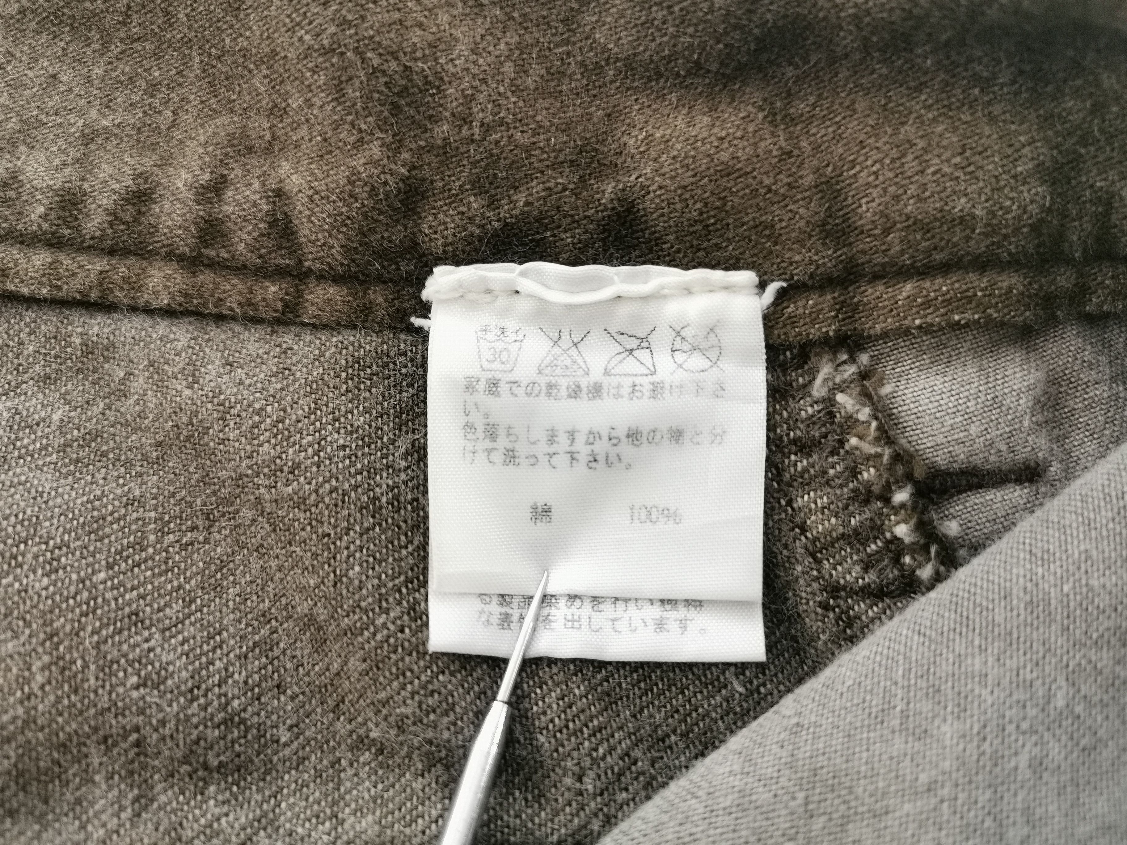 Issey Miyake Vintage 90's Issey Miyake X Final Home Denim Made In Japan Size US 31 - 8 Thumbnail