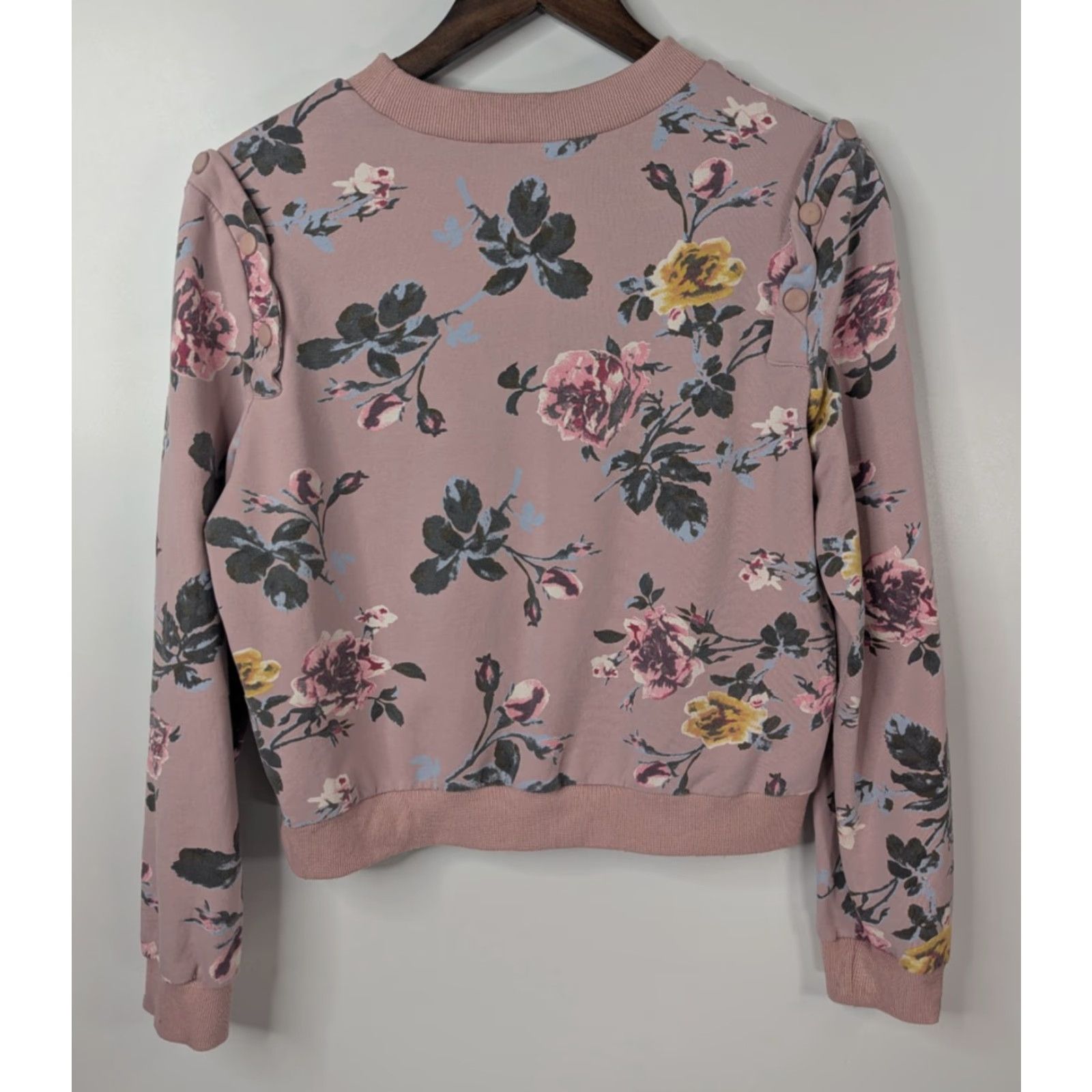Pinko Lipslide Pink Sweater Top Blouse Womens Large Long Sleeve Casual Preppy Size L / US 10 / IT 46 - 4 Thumbnail