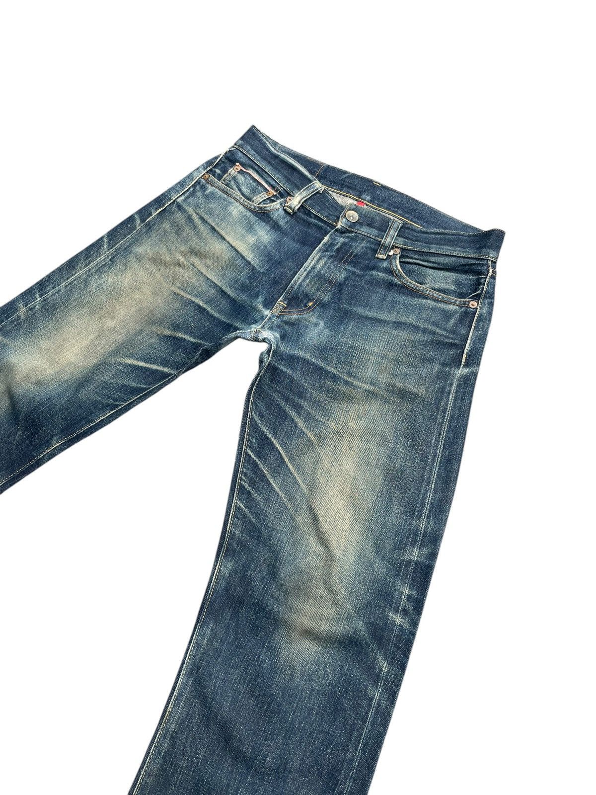 Japanese Brand × Uniqlo Uniqlo UJ S002 Selvedge Distresed Jeans Size US 34 / EU 50 - 2 Thumbnail