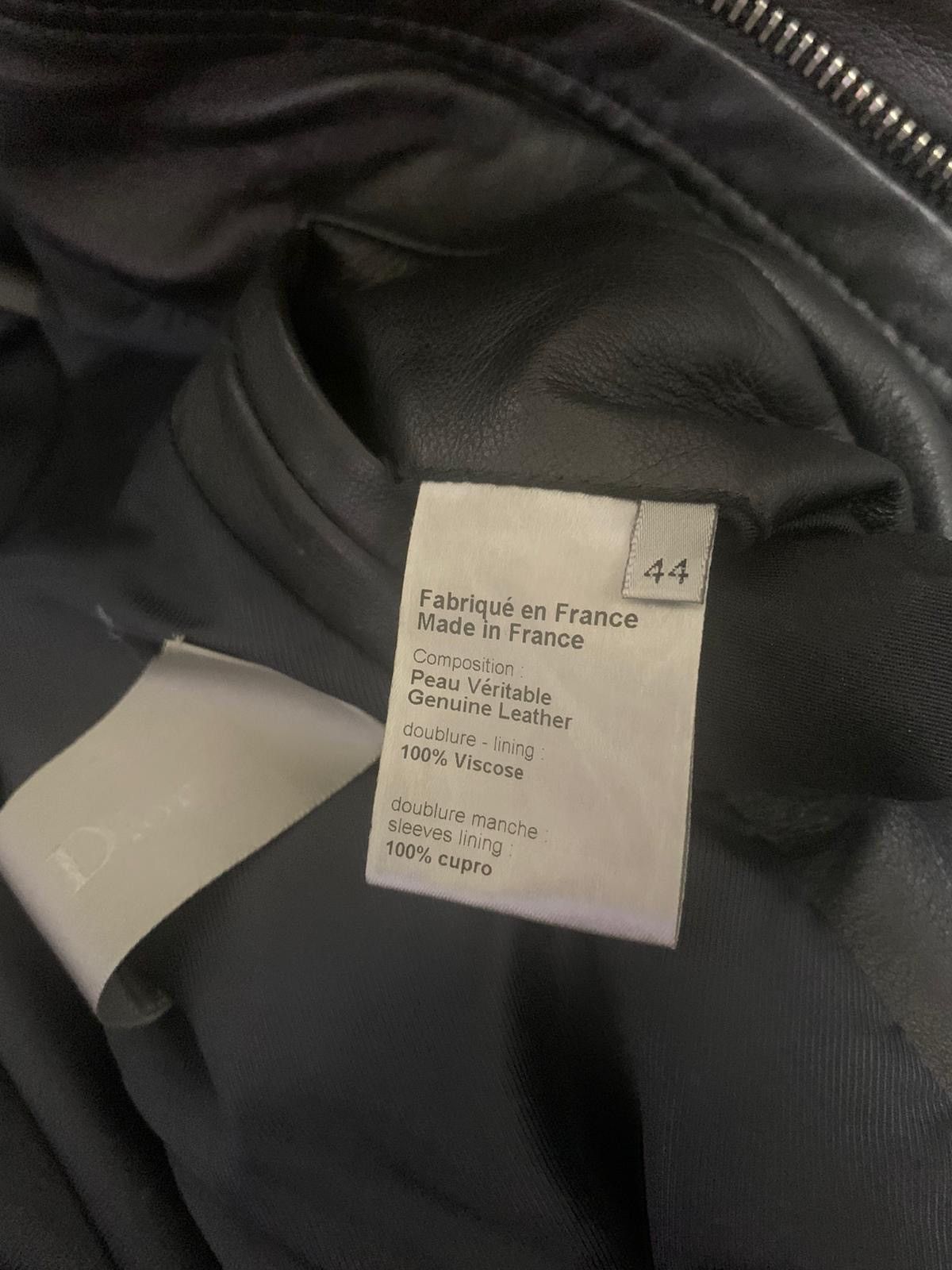 Hedi Slimane dior homme 07SS leather jacket 44 slp celjne ysl hedi Size US S / EU 44-46 / 1 - 11 Thumbnail