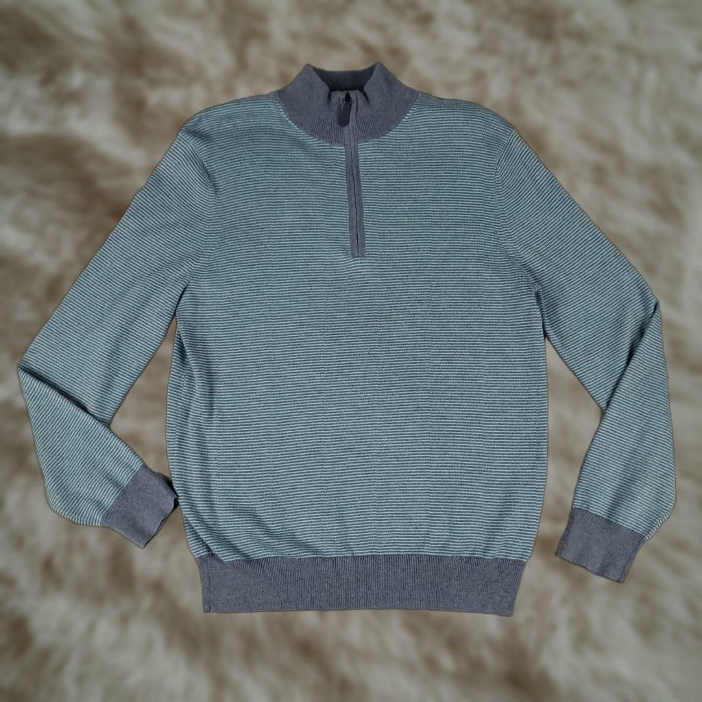 Vineyard Vines VINEYARD VINES Sweater Pullover Mens Small 1/4 Zip Cashmere Blue Casual Preppy Size US S / EU 44-46 / 1 - 1 Thumbnail