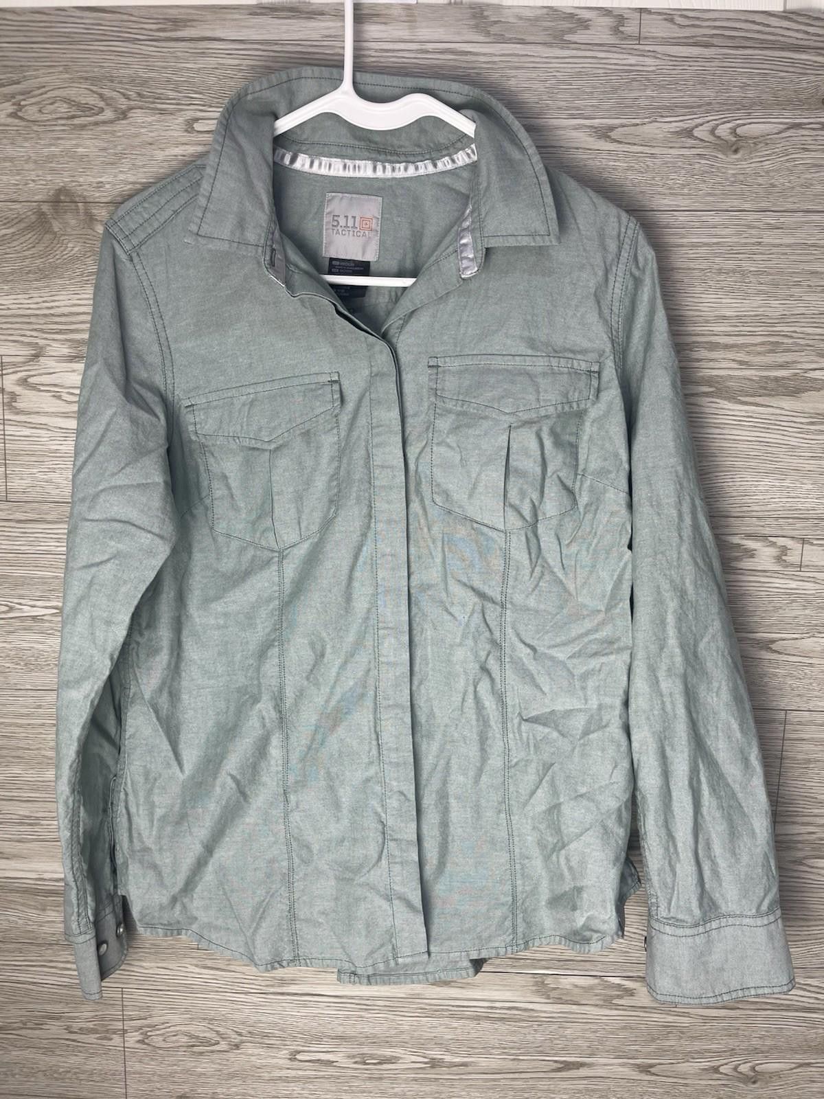 Other 5.11 Tactical Men M Gray Short Sleeve Button Down Shirt Size US M / EU 48-50 / 2 - 1 Thumbnail