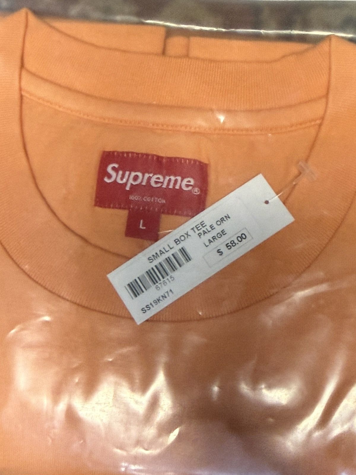 Supreme Supreme Small Box Logo Tee Size US L / EU 52-54 / 3 - 3 Thumbnail