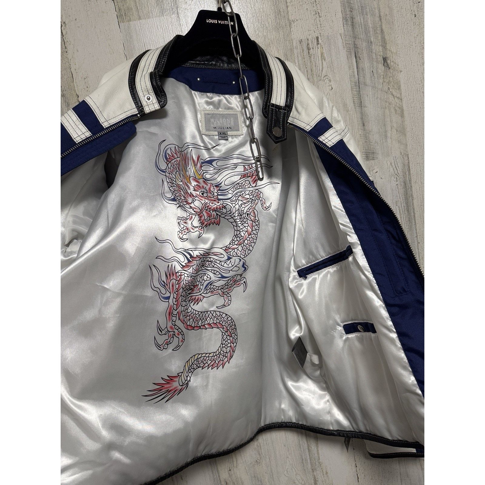 Wilsons Leather Vintage Men’s Wilson Leather M Julian Dragon Size US XXL / EU 58 / 5 - 2 Thumbnail