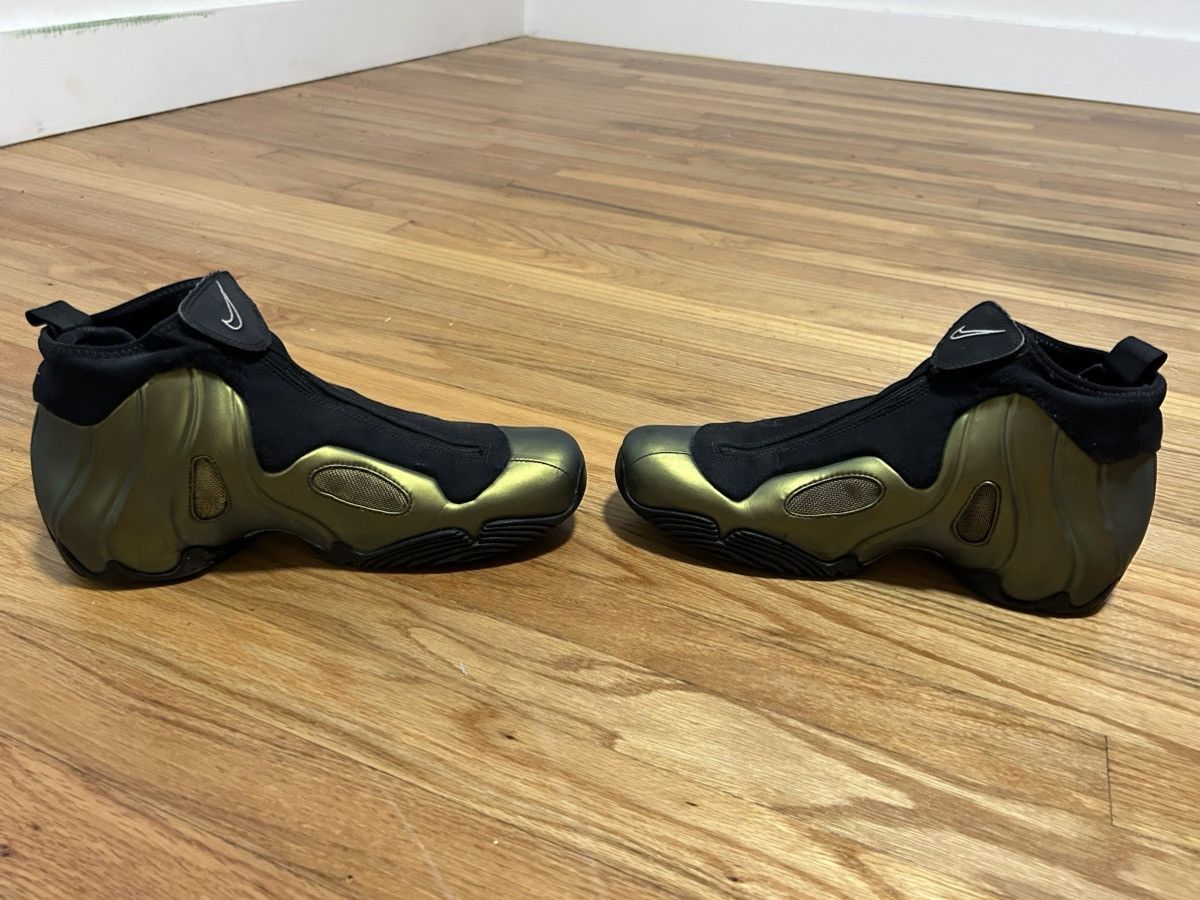 Nike Nike Air Flightposite 1999 Metallic Gold Size 11.5 Size US 11.5 / EU 44-45 - 3 Thumbnail