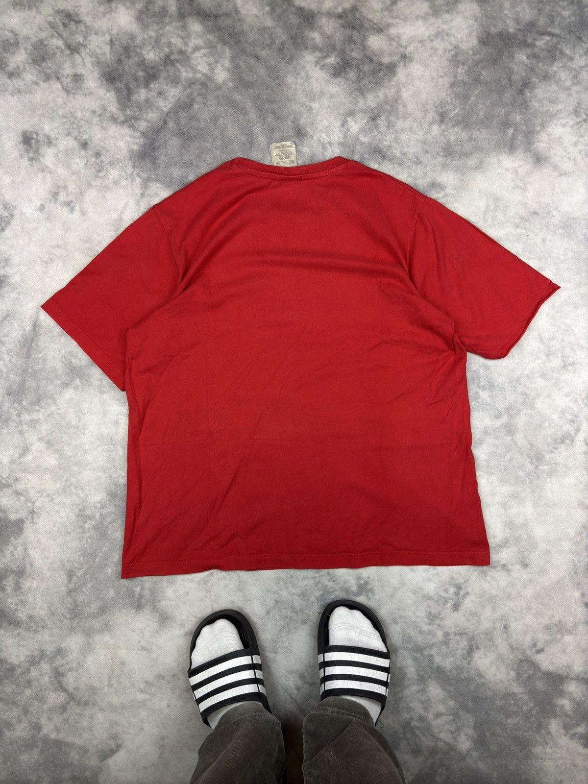 Nike Nike Vintage Big Swoosh Logo Rare T-Shirt Tee Y2k 90s Size US XL / EU 56 / 4 - 6 Thumbnail