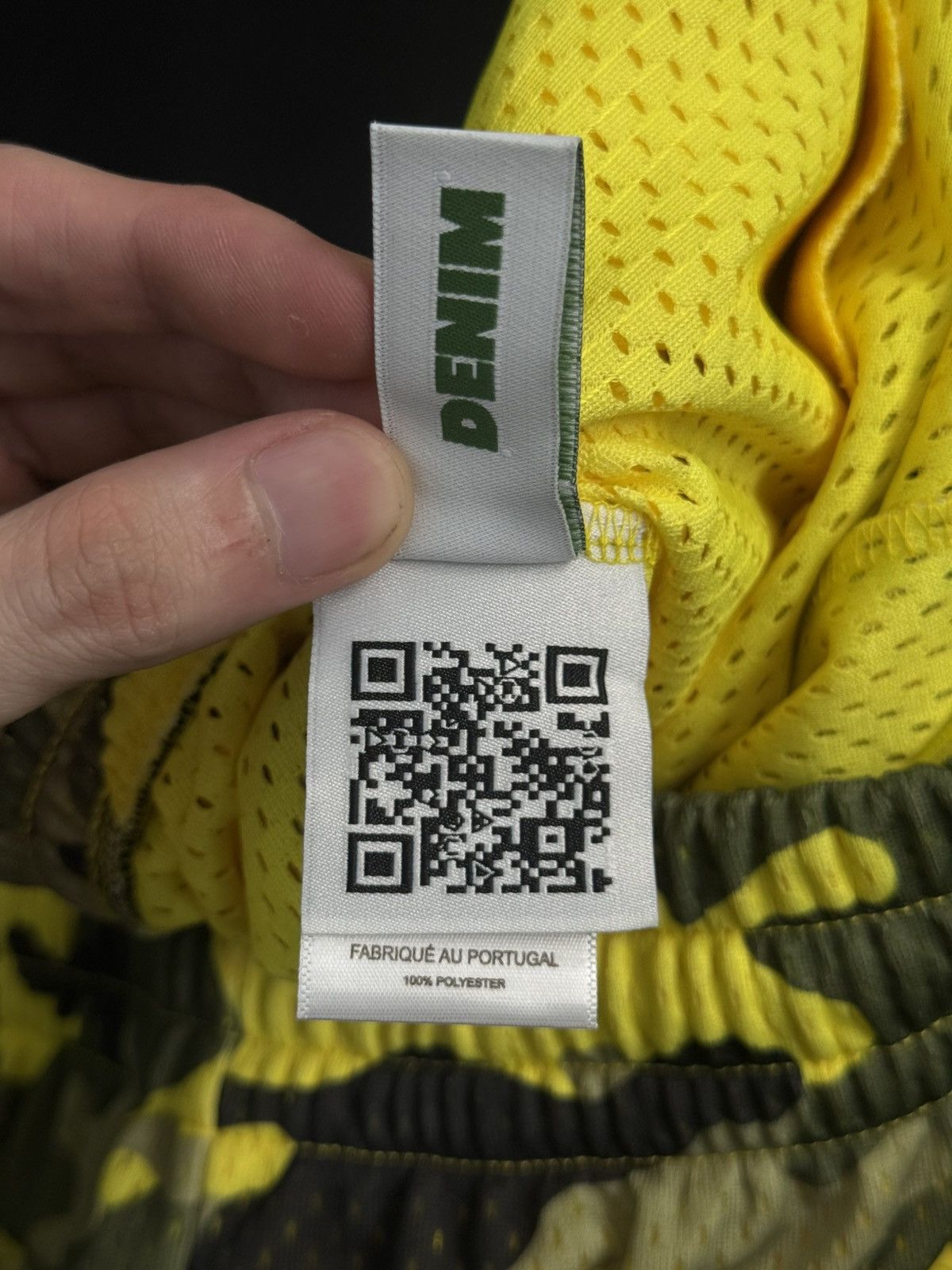 DENIM TEARS Denim Tears Mesh Summer Shorts Yellow Camo Size XL (NEW) Size US 36 / EU 52 - 10 Thumbnail