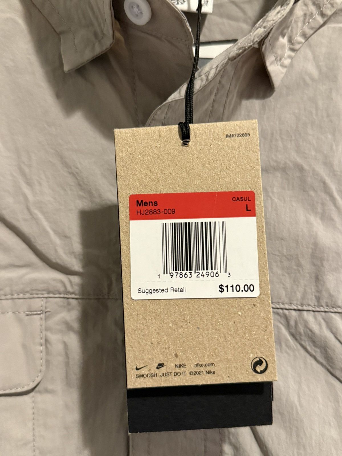 Nike ACG Nike ACG Orb Weaver uv repel Shirt Size US L / EU 52-54 / 3 - 6 Thumbnail