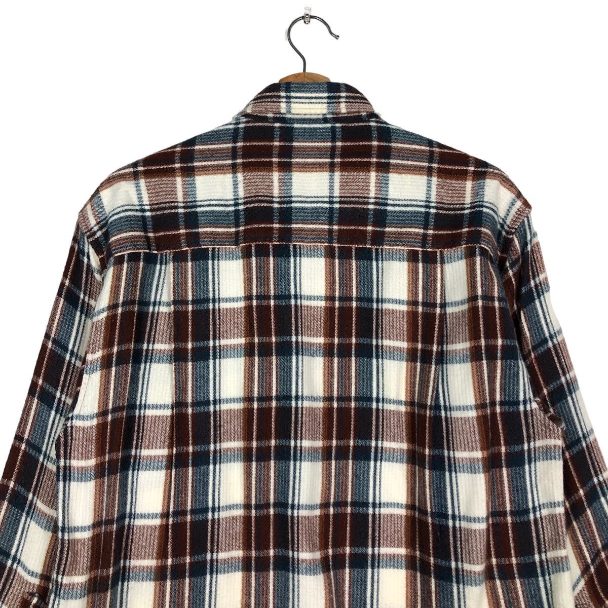 Japanese Brand 🔥Vintage Flannel Shirt Chore Jacket Canterbury Wood Tartan Size US M / EU 48-50 / 2 - 9 Thumbnail