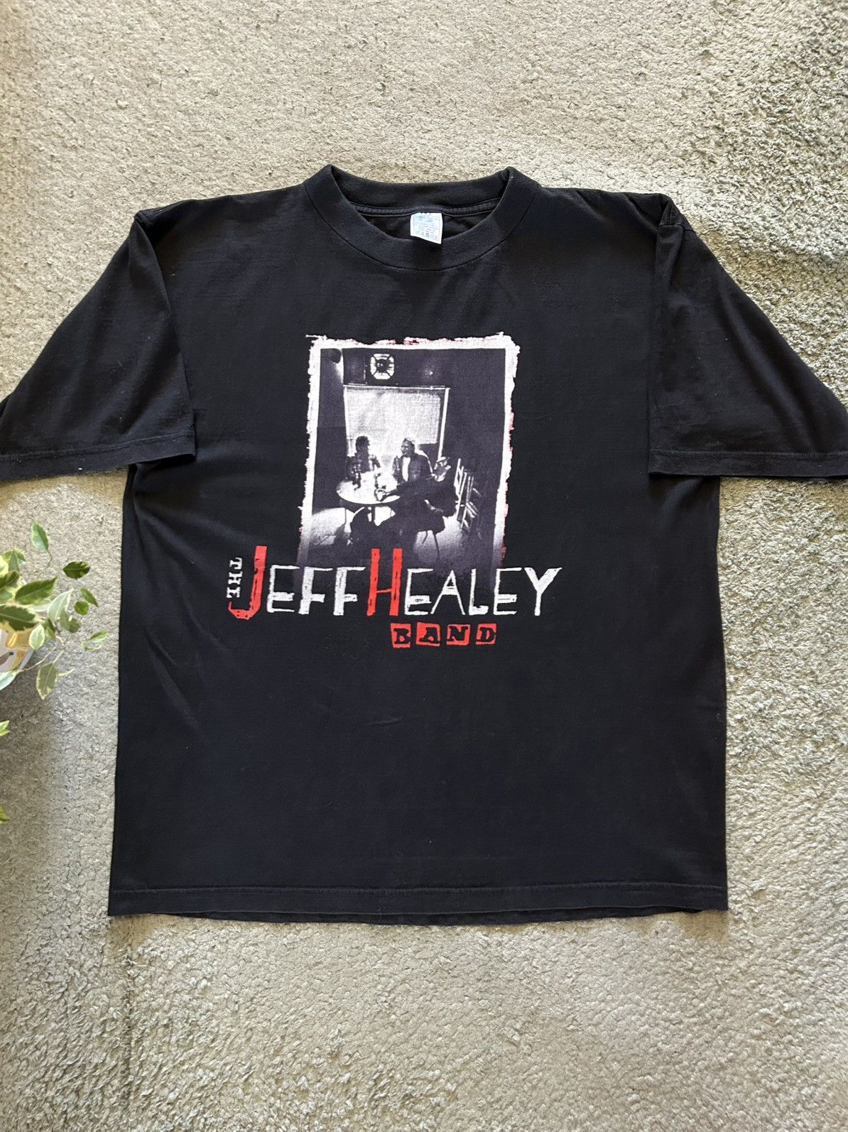 Band Tees × Vintage Vintage The Jeff Healey Band 1995 Tour Band Tee winterland Size US XL / EU 56 / 4 - 1 Thumbnail