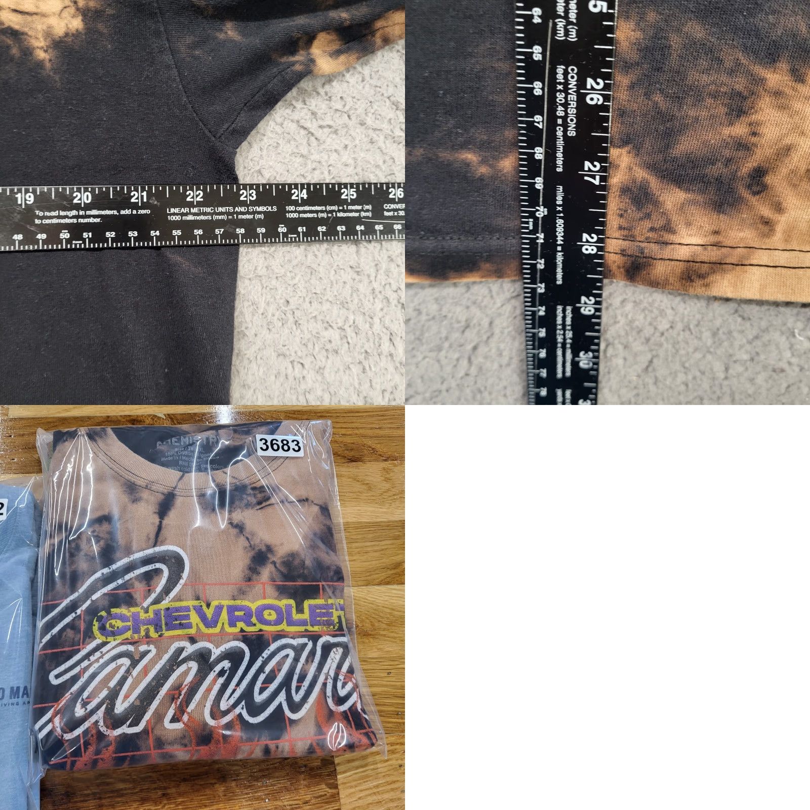 Alchemist VINTAGE Chemistry 1969 Chevrolet Camaro Shirt ~Men XL~ American Classic Graphic Tie Dye Size US XL / EU 56 / 4 - 8 Thumbnail