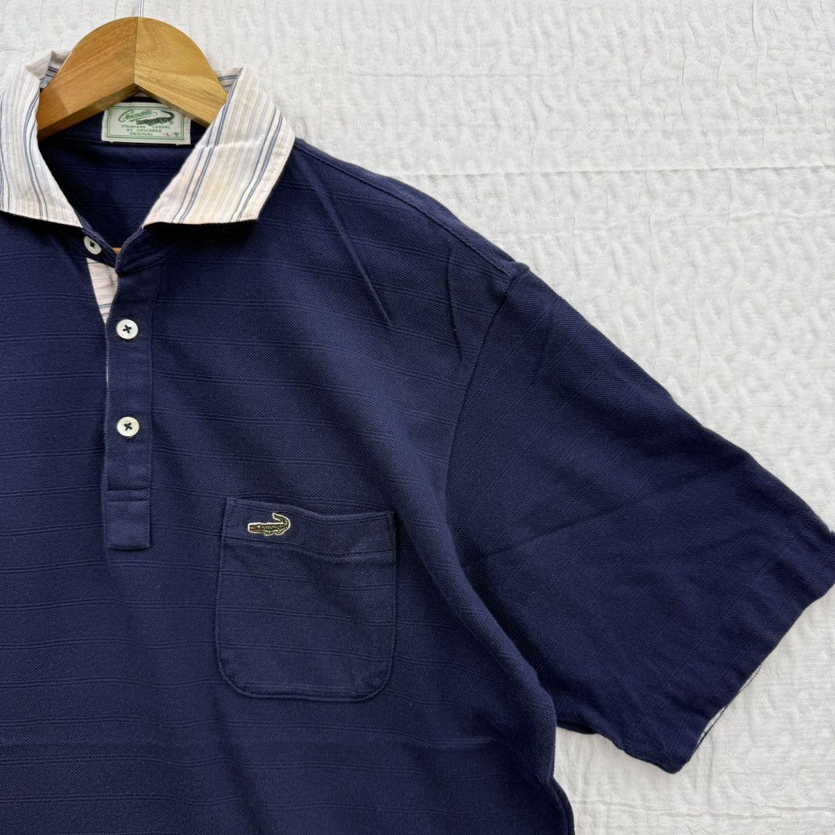 Other Vintage Crocodile Polo Shirt Size US L / EU 52-54 / 3 - 3 Thumbnail