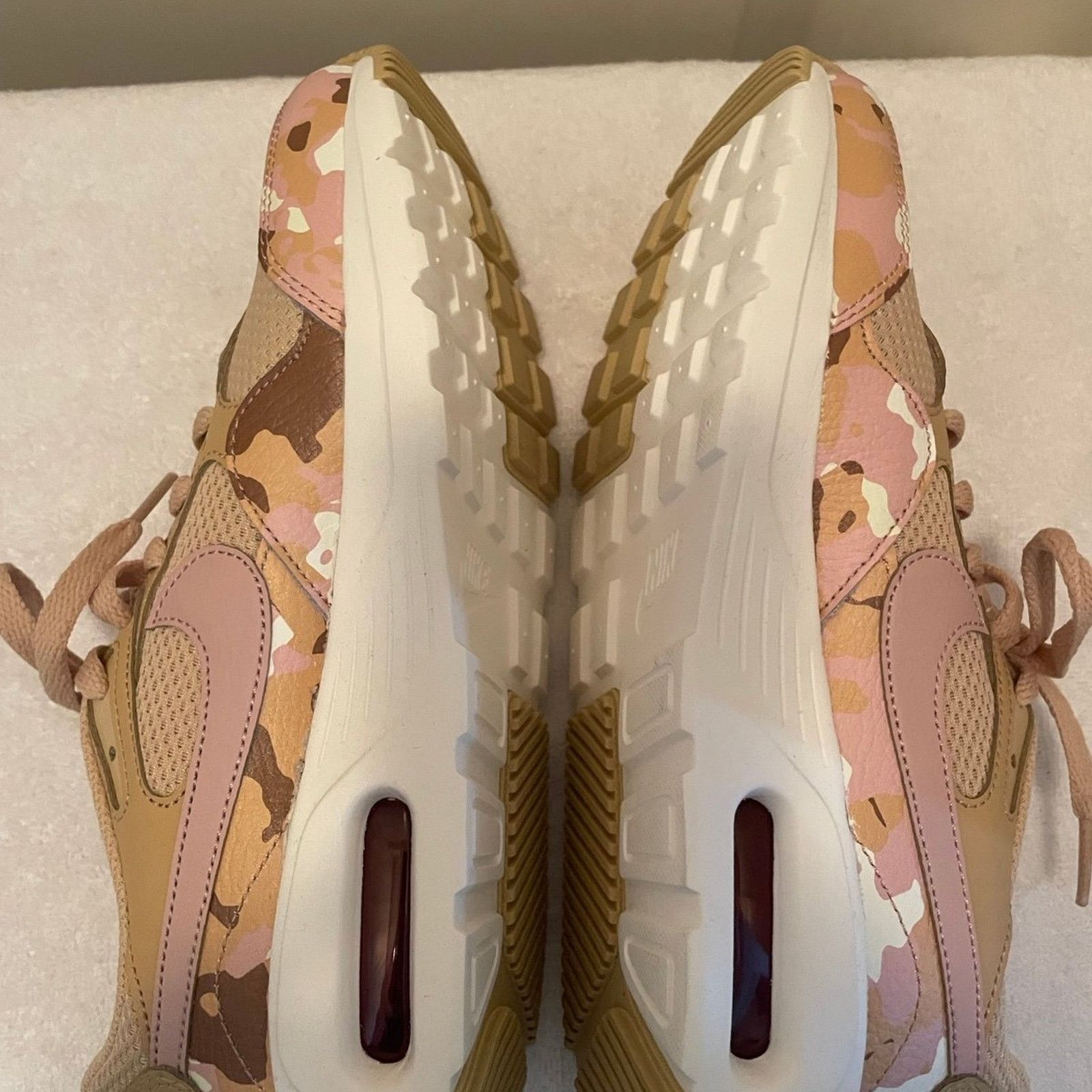 Nike Nike Air Max Pink/Beige Camo Sneaker - Women’s Size 7.5 Size US 7.5 / IT 37.5 - 6 Thumbnail