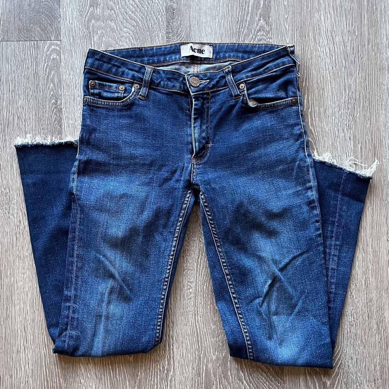 Acne Studios ACNE Studios Skinny Straight Leg Womens Denim Jeans Tight Size 26" / US 2 / IT 38 - 3 Thumbnail