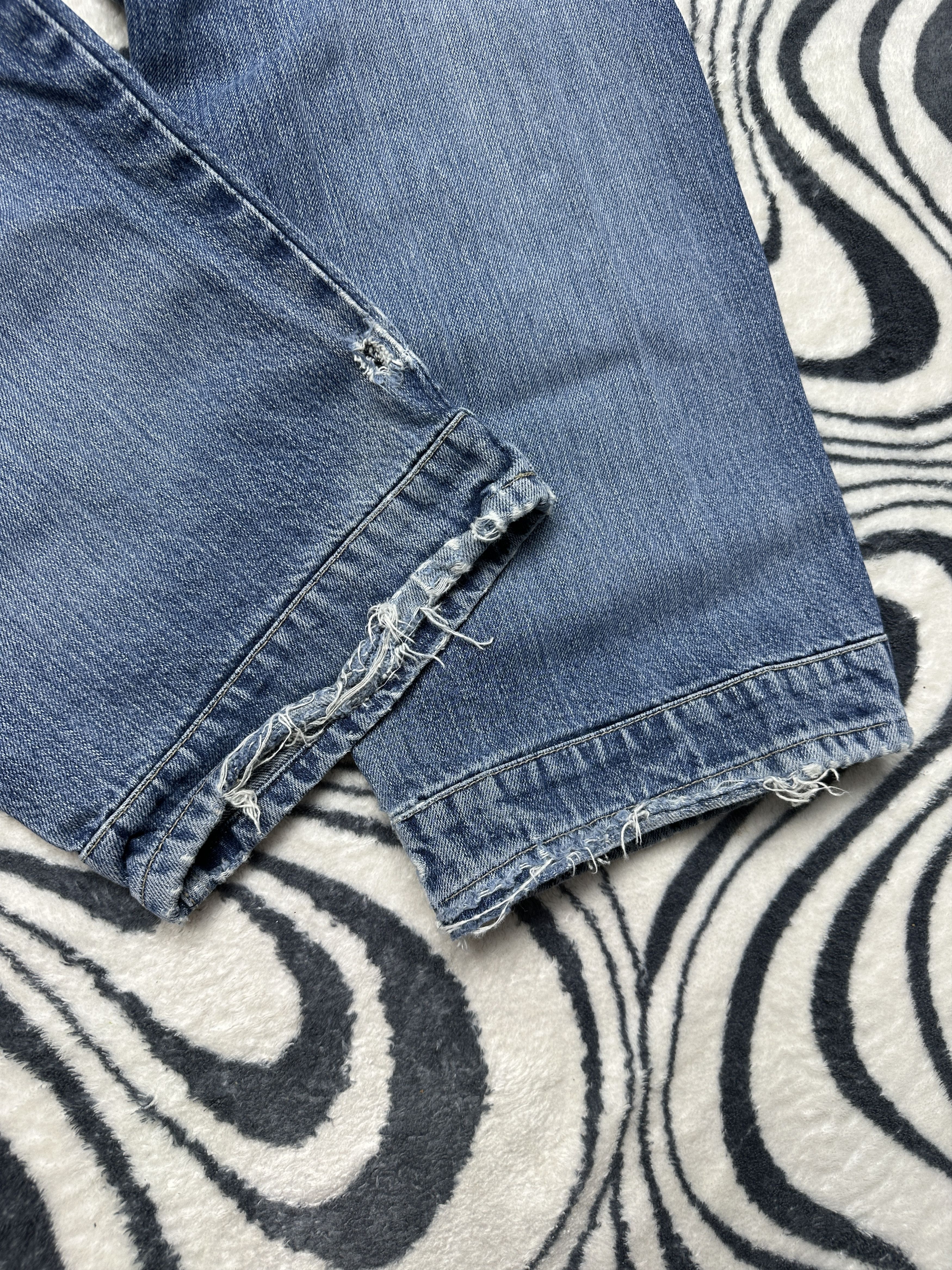 G-Star G Star Raw Shortcut Elwood Denim Pants Double Knee Jeans Size US 32 / EU 48 - 8 Thumbnail