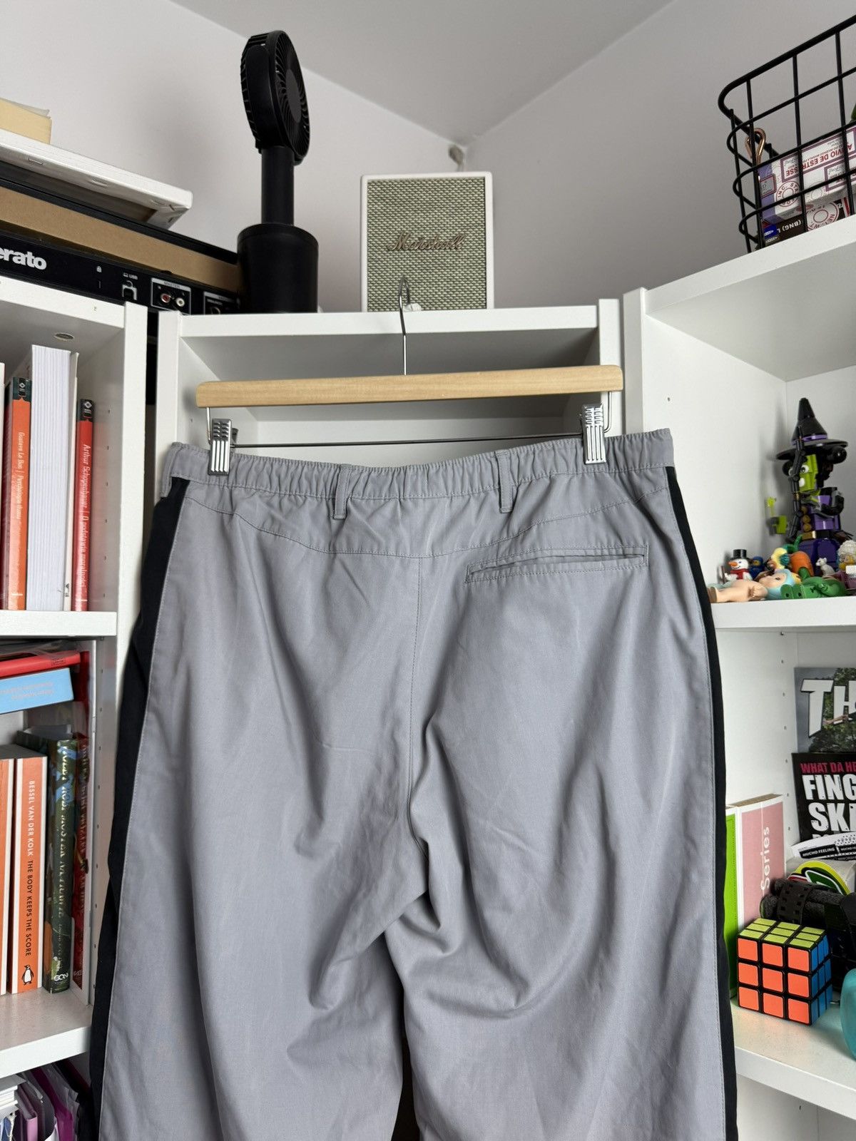 Nike × Vintage VIntage y2k Nike wide leg baggy fit parachute trackpants M Size US 32 / EU 48 - 5 Thumbnail