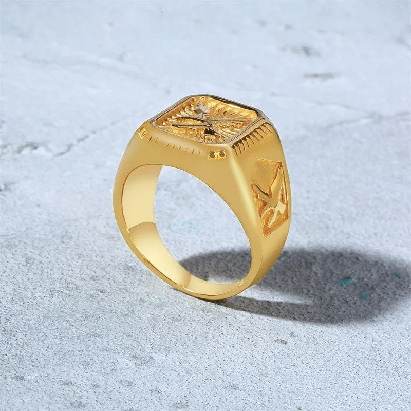 Jewelry × Vintage Eagle Signet Ring Size ONE SIZE - 3 Thumbnail
