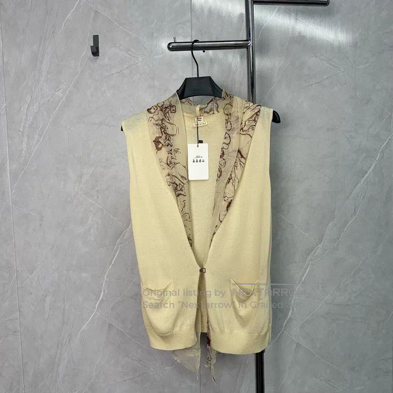 Hermes Hermes Sleeveless Vest Top Size S / US 4 / IT 40 - 1 Thumbnail