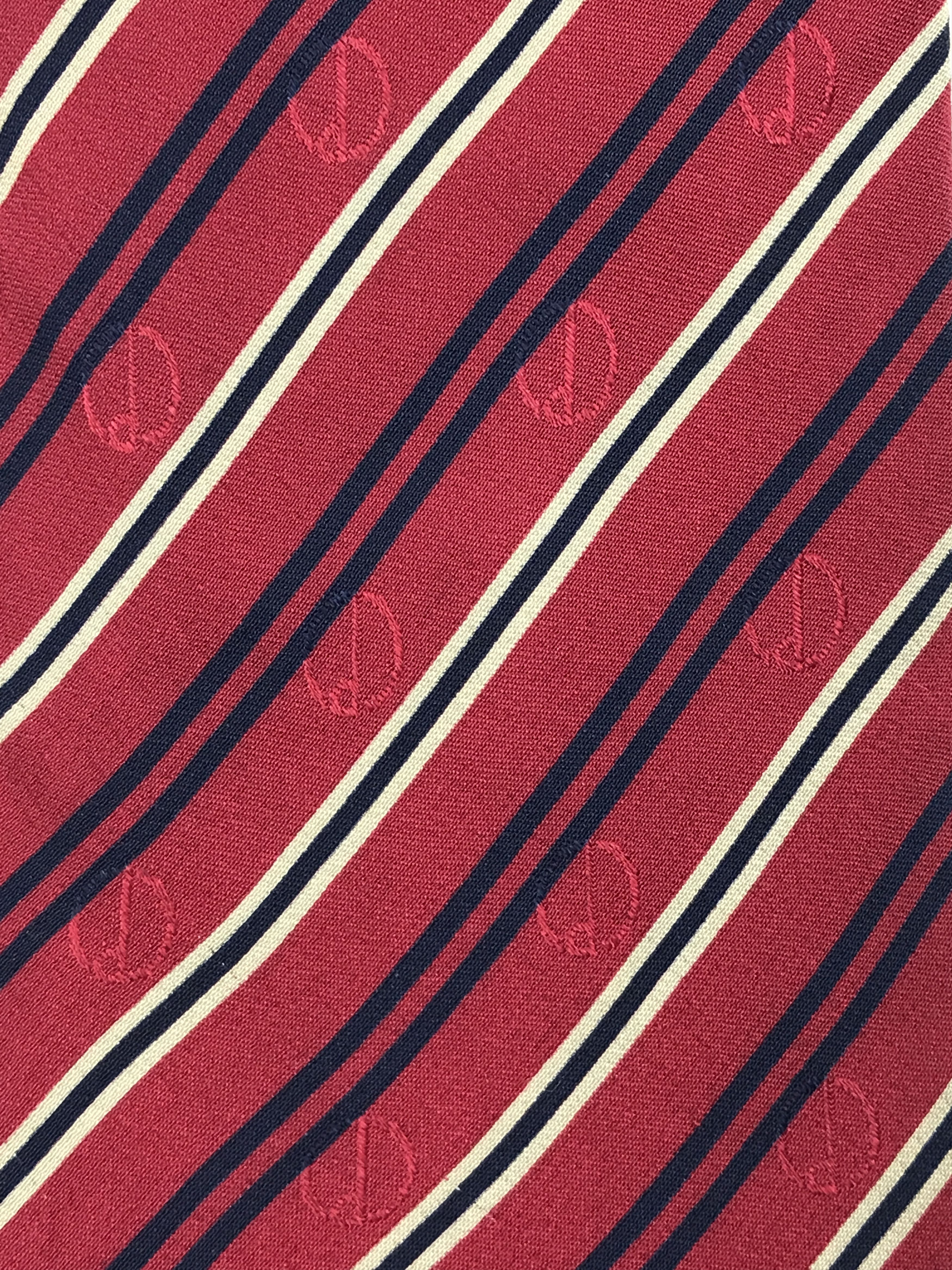 Alfred Dunhill × Vintage Vintage Alfred Dunhill Silk Necktie Size ONE SIZE - 5 Thumbnail