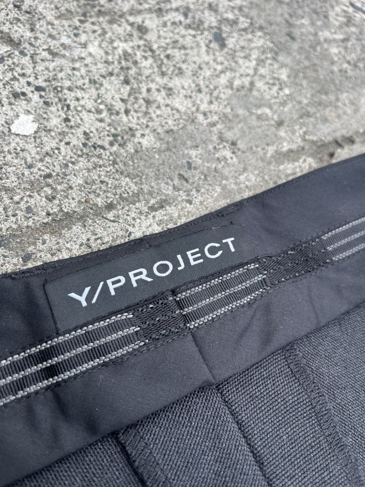 Y/Project Y/PROJECT - BANANA WOOL TAILORED PANTS Size US 31 - 9 Thumbnail