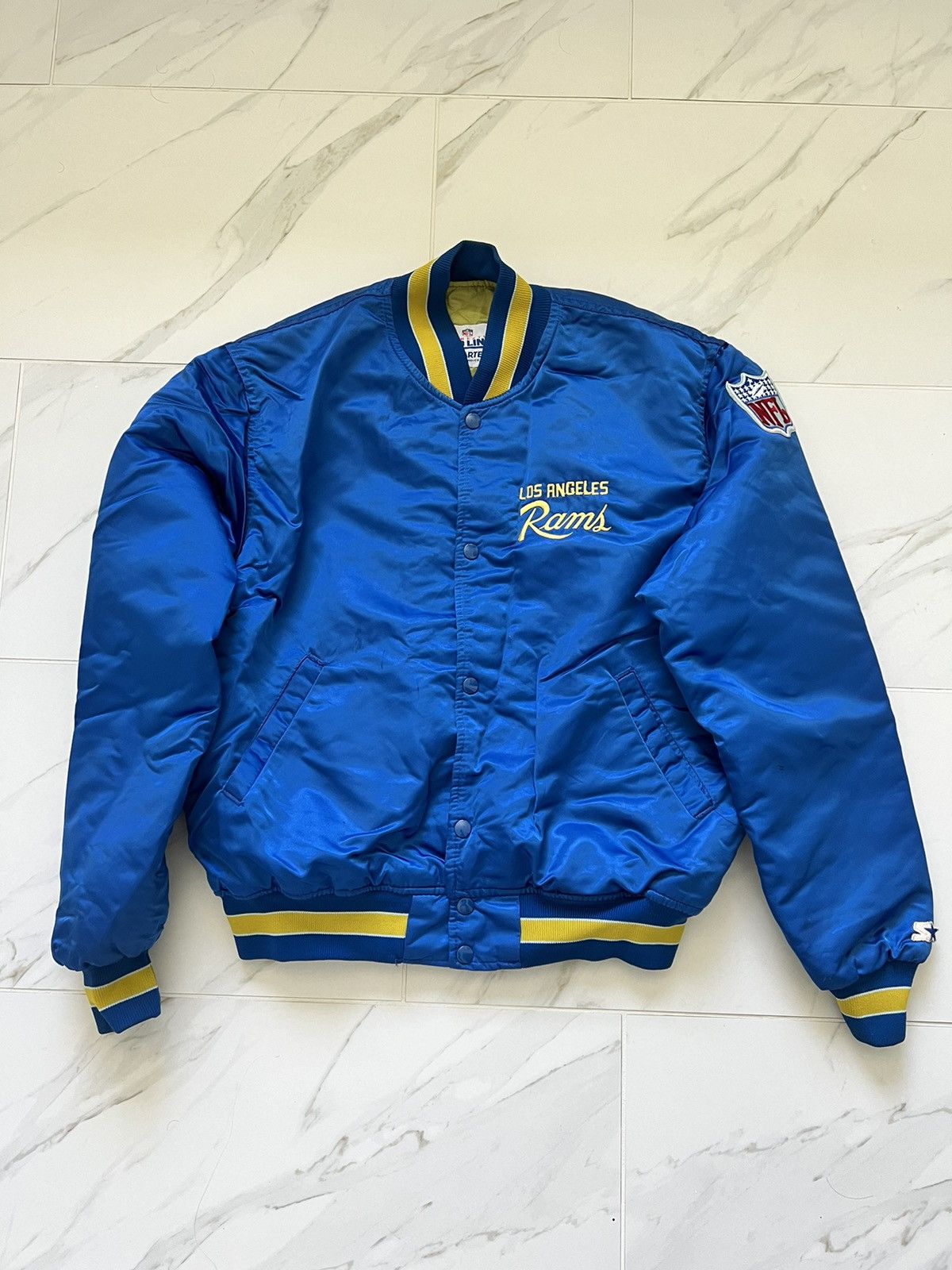 Vintage Rams Starter Jacket Grailed