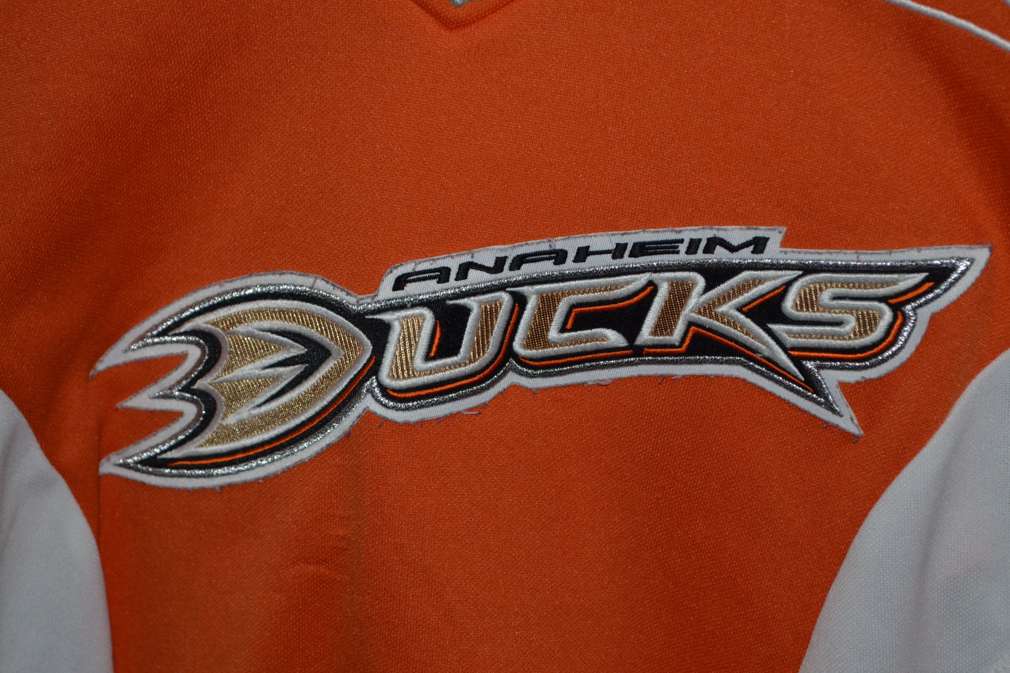 Reebok × Vintage Anaheim Mighty Ducks Vintage Orange Reebok Jersey M Orange Size US M / EU 48-50 / 2 - 6 Thumbnail
