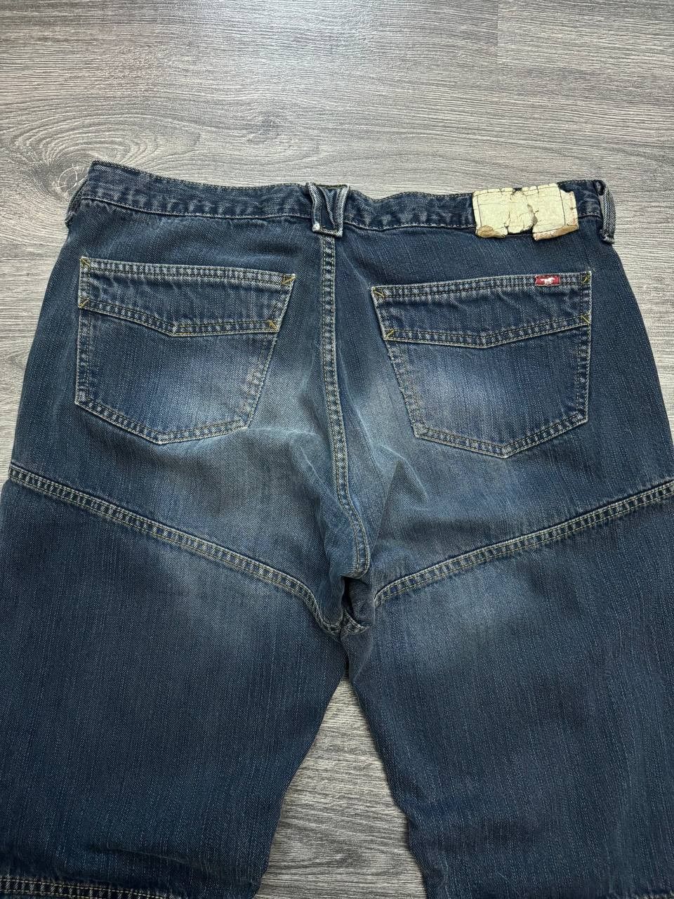 Japanese Brand Y2k Baggy Balenciaga Style Vintage Jeans Avan Garde Pants Size US 34 / EU 50 - 3 Thumbnail
