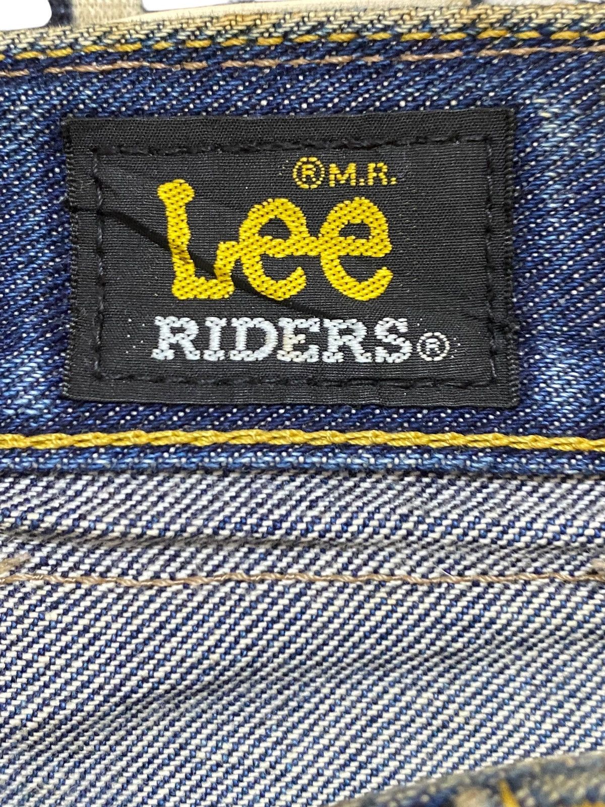Lee Vintage Lee Riders Mud Wash Distressed Loose Jeans Size US 30 / EU 46 - 13 Thumbnail