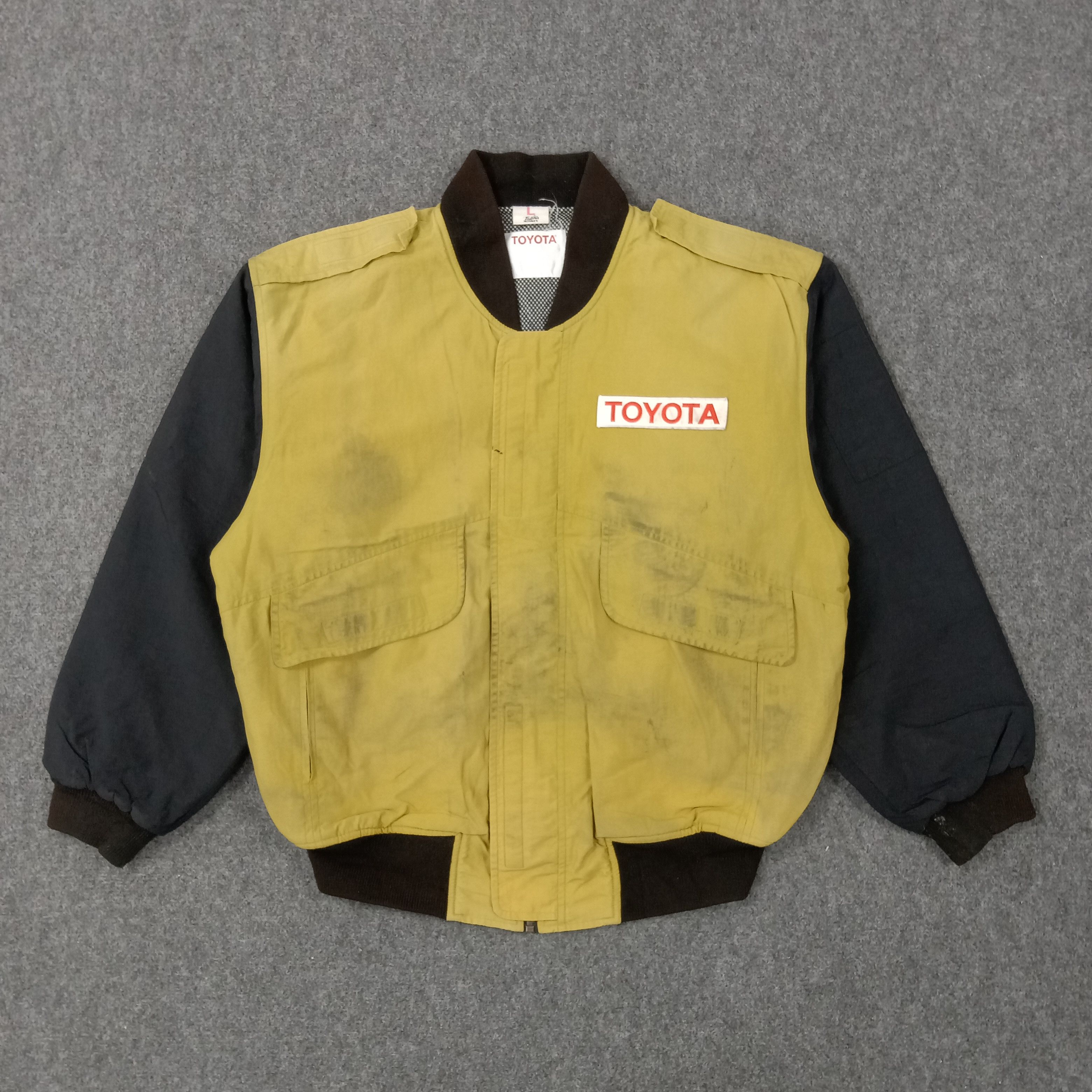 Japanese Brand × Vintage TRD Toyota Japanese Racing Team Bomber Jacket Size US XL / EU 56 / 4 - 3 Thumbnail