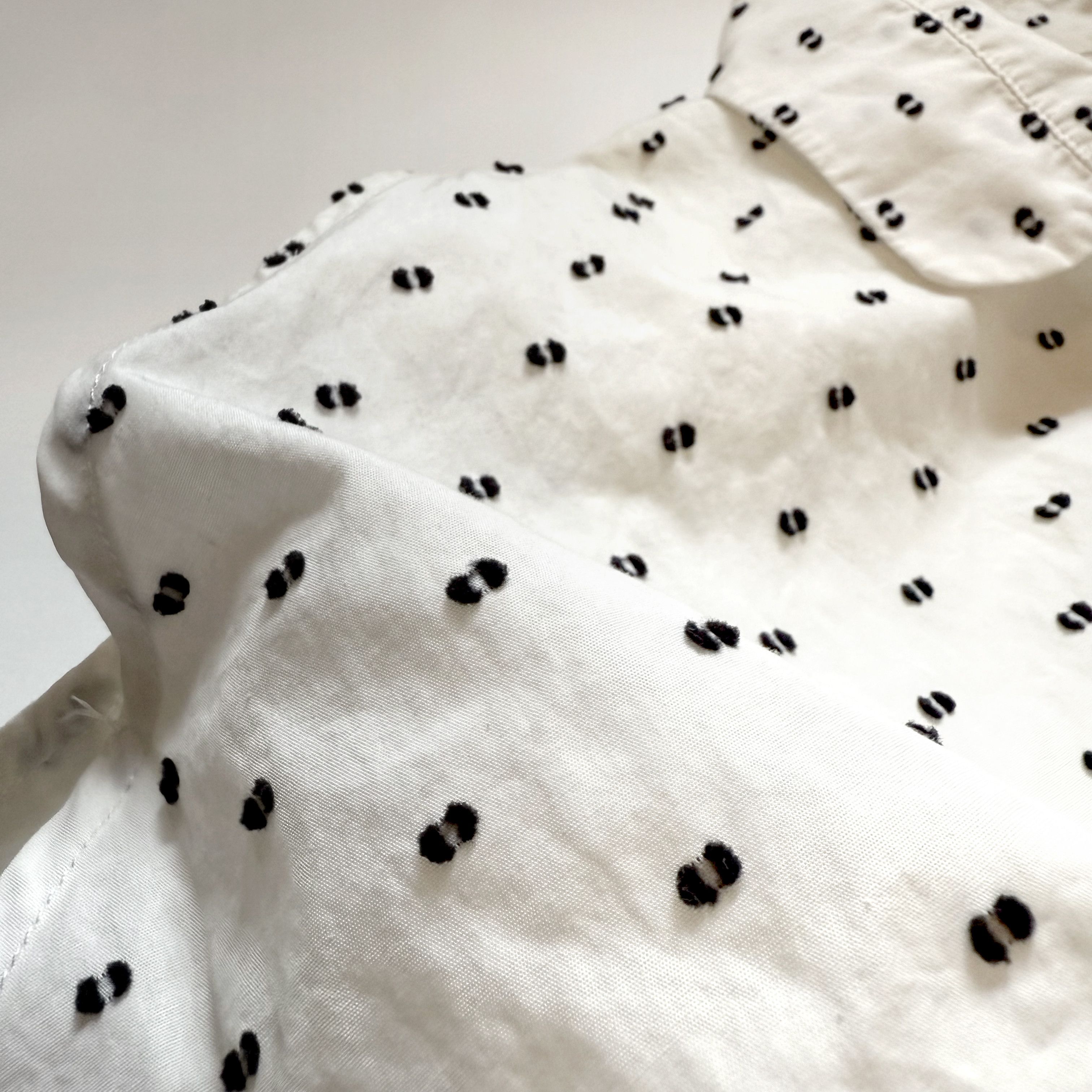 Henrik Vibskov SOLD Henrik Vibskov White Polka Dot Shirt Dress Size S Size S / US 4 / IT 40 - 7 Thumbnail