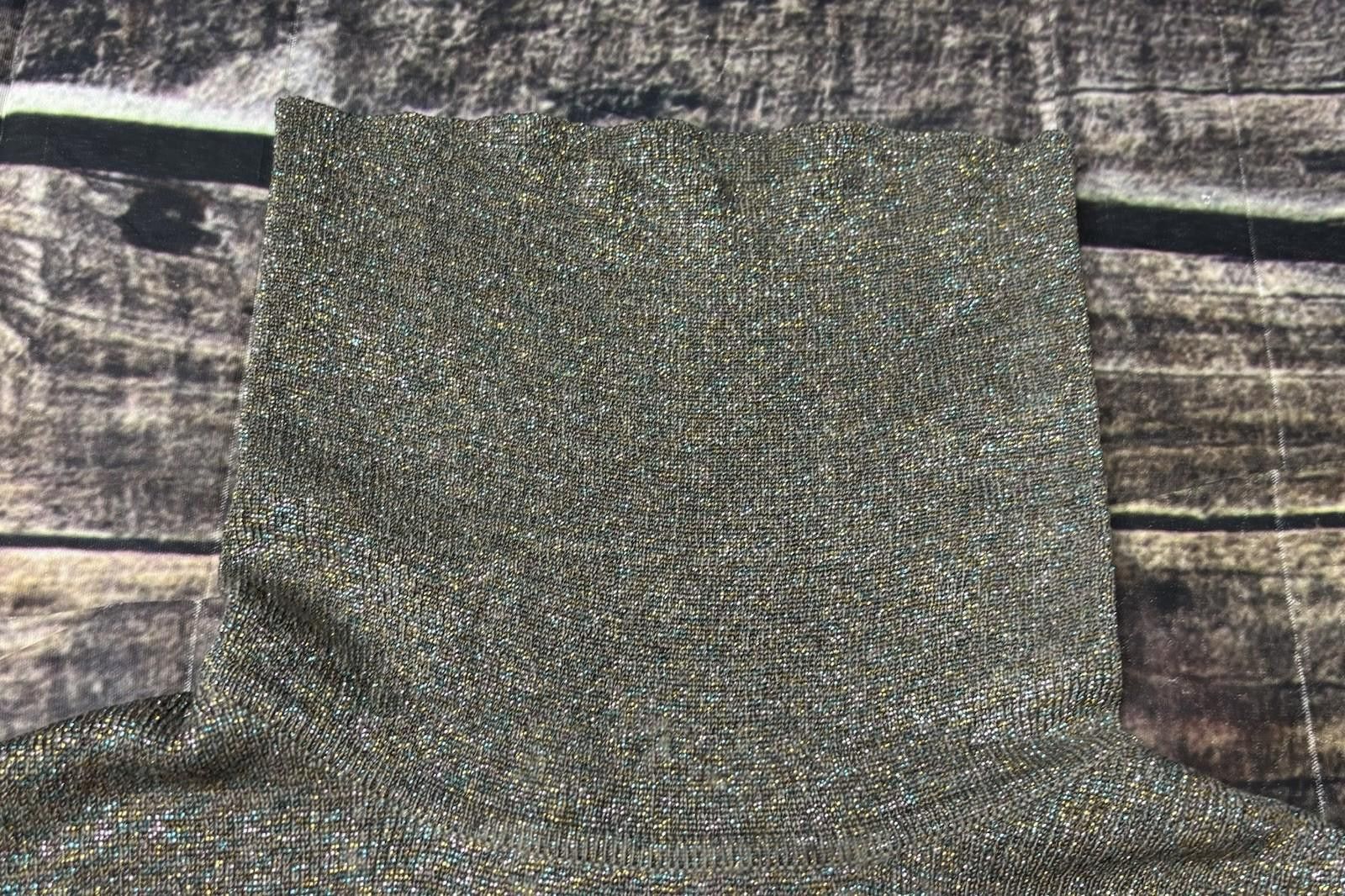 Joseph Abboud VTG Joesph A Top Women's Small Silk Confetti Metallic Size S / US 4 / IT 40 - 6 Thumbnail