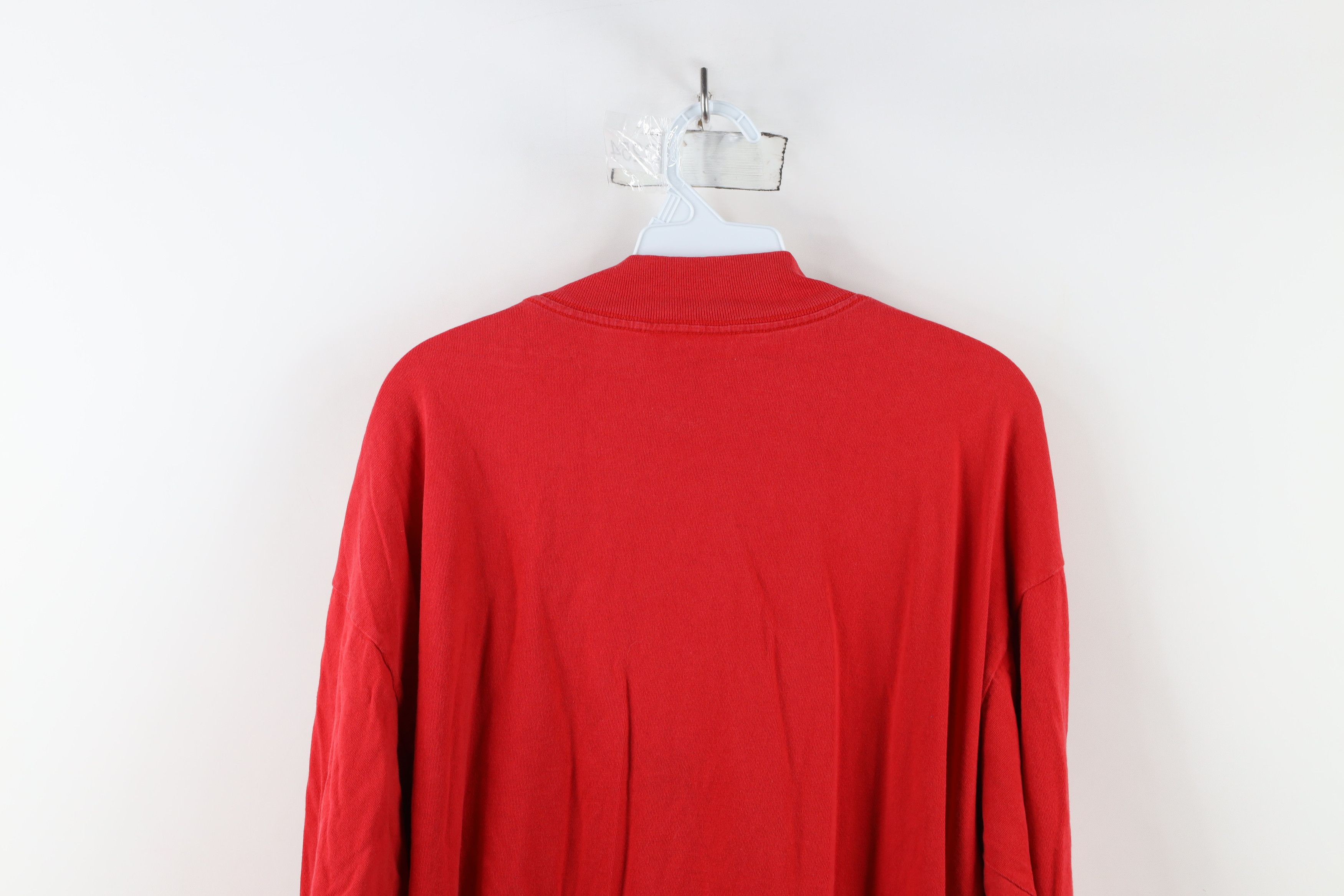 Puma × Vintage Vintage 90s Puma Ohio State University Mock Neck T-Shirt Size US L / EU 52-54 / 3 - 12 Thumbnail