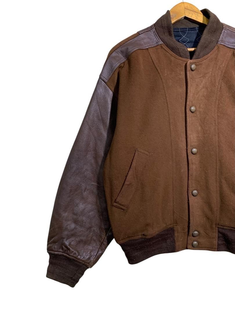 Japanese Brand ⚡️VTG CAPO DE PAZZO WOOL/LEATHER VARSITY JACKETS Size US L / EU 52-54 / 3 - 6 Thumbnail