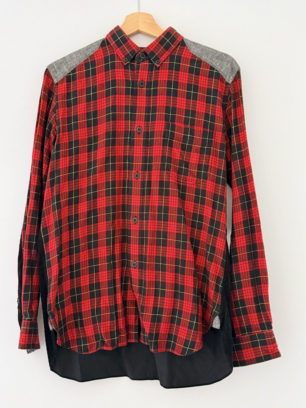 Junya Watanabe Junya Watanabe MAN Multi-Fabric Patchwork Shirt — AW2010/11 Size US M / EU 48-50 / 2 - 1 Thumbnail