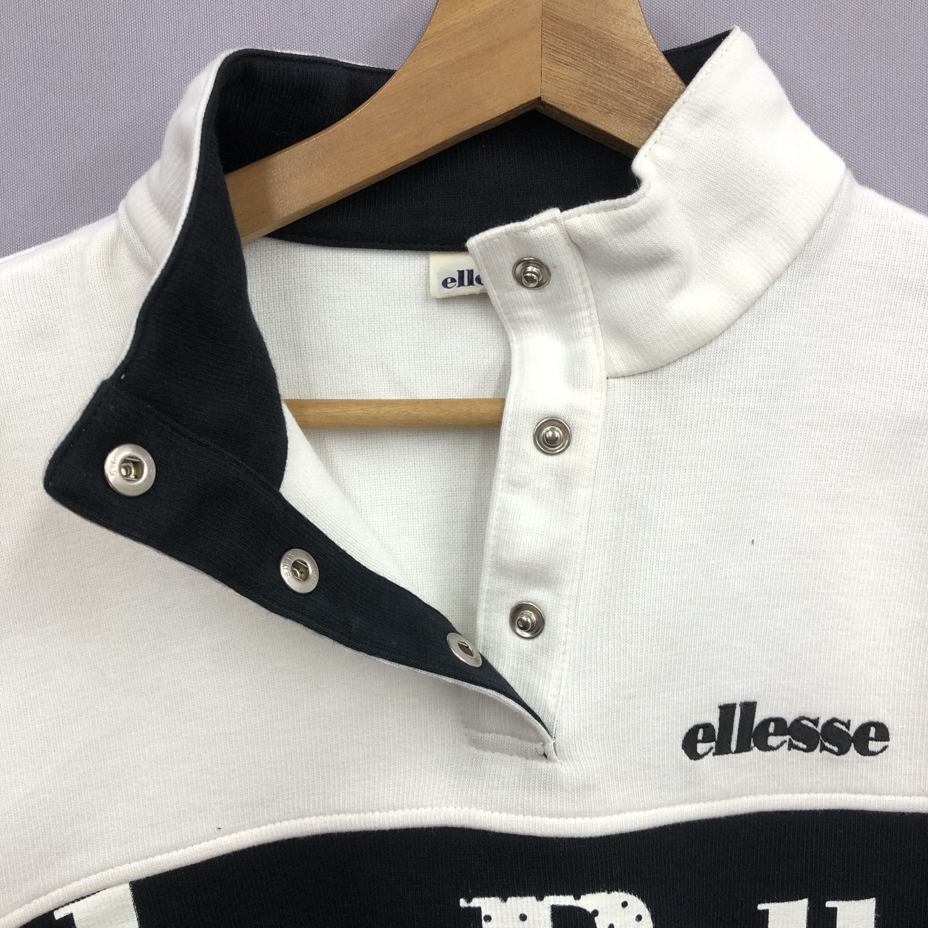 Ellesse × Vintage Vintage Ellesse Pullover Sweater Sweatshirt Jumper Size US M / EU 48-50 / 2 - 4 Thumbnail