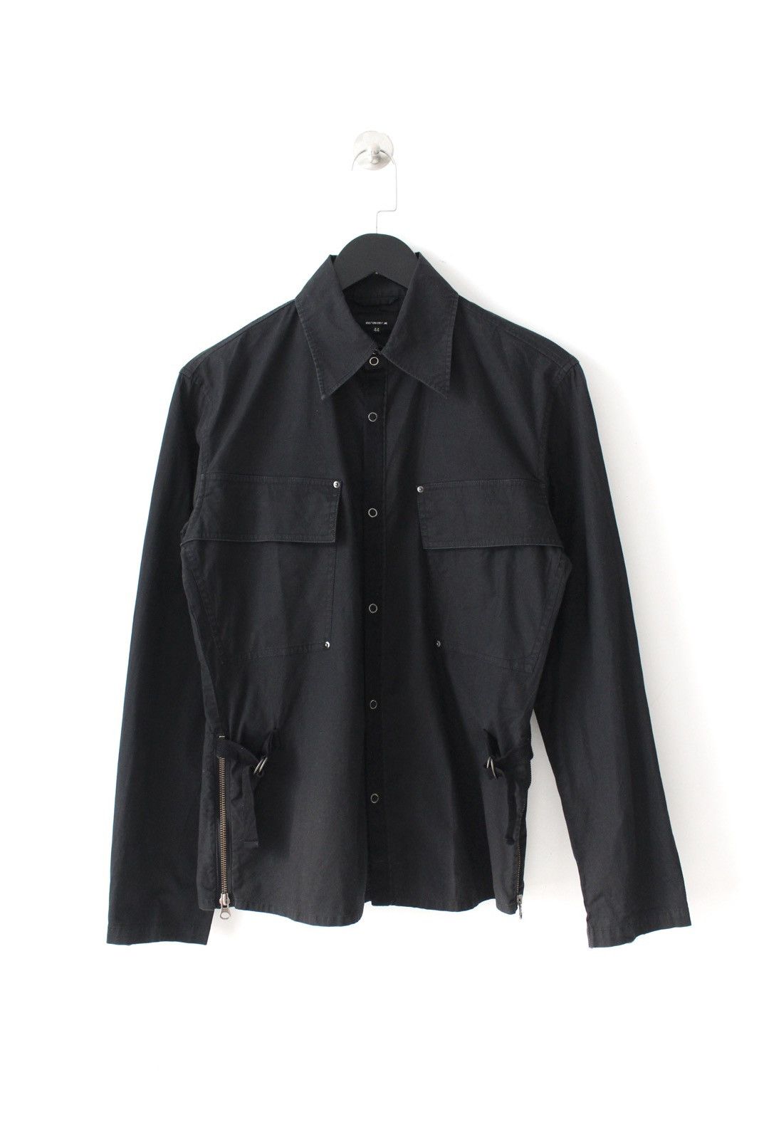 If Six Was Nine 2000S CUSTOM CULTURE UTILITY SHIRT JACKET WITH HEM ZIPS Size US S / EU 44-46 / 1 - 1 Thumbnail