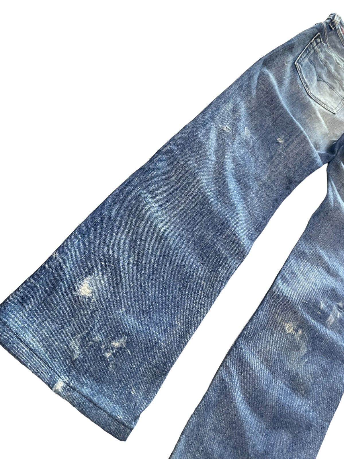 Diesel × Vintage Vintage Diesel Safado mud distressed men jeans pants Size US 30 / EU 46 - 16 Thumbnail
