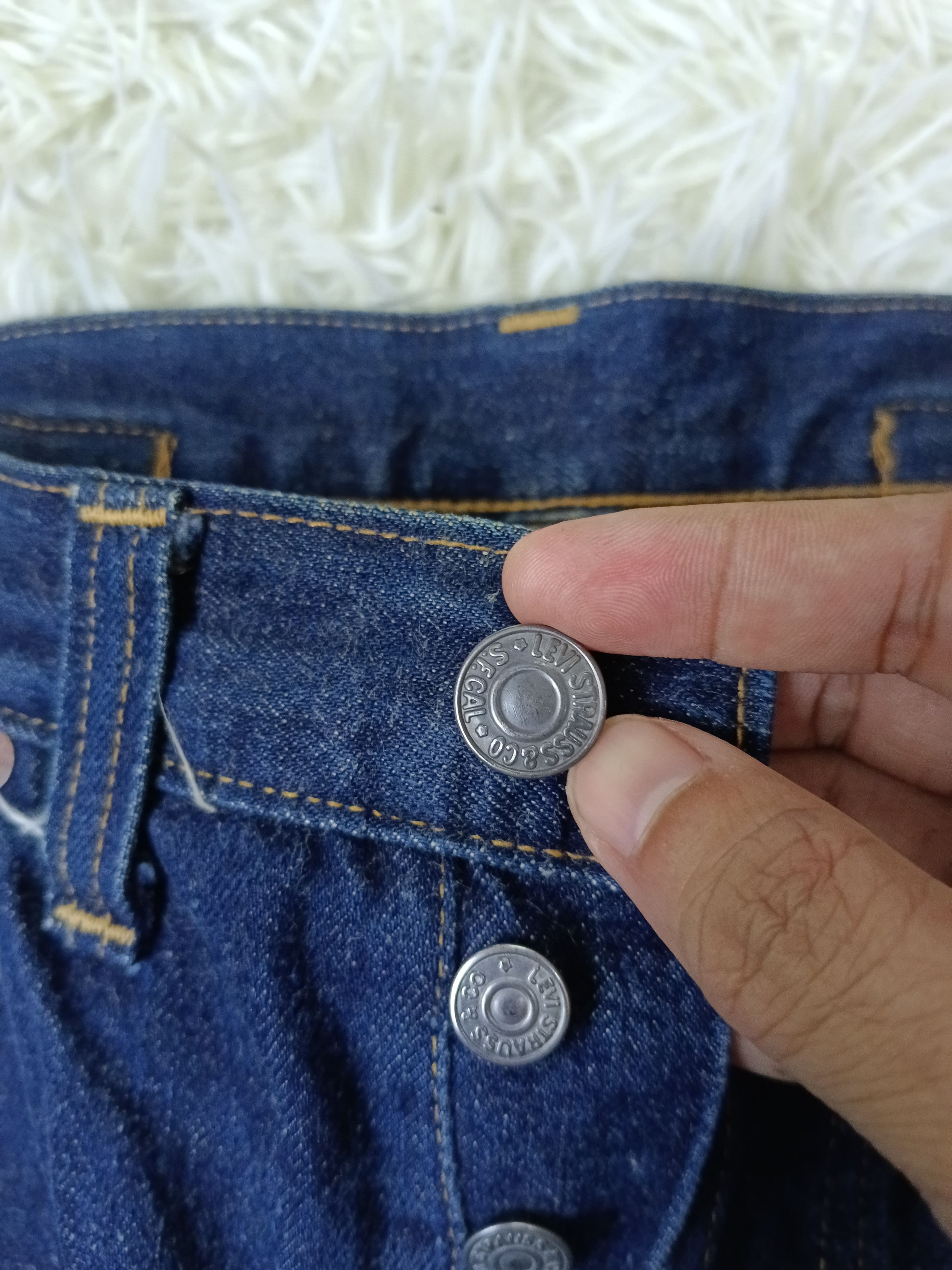 LVC × Levi's Vintage Clothing VINTAGE 90s LEVIS BIG E 201XX REPRODUCTION 1937 Size US 31 - 12 Thumbnail