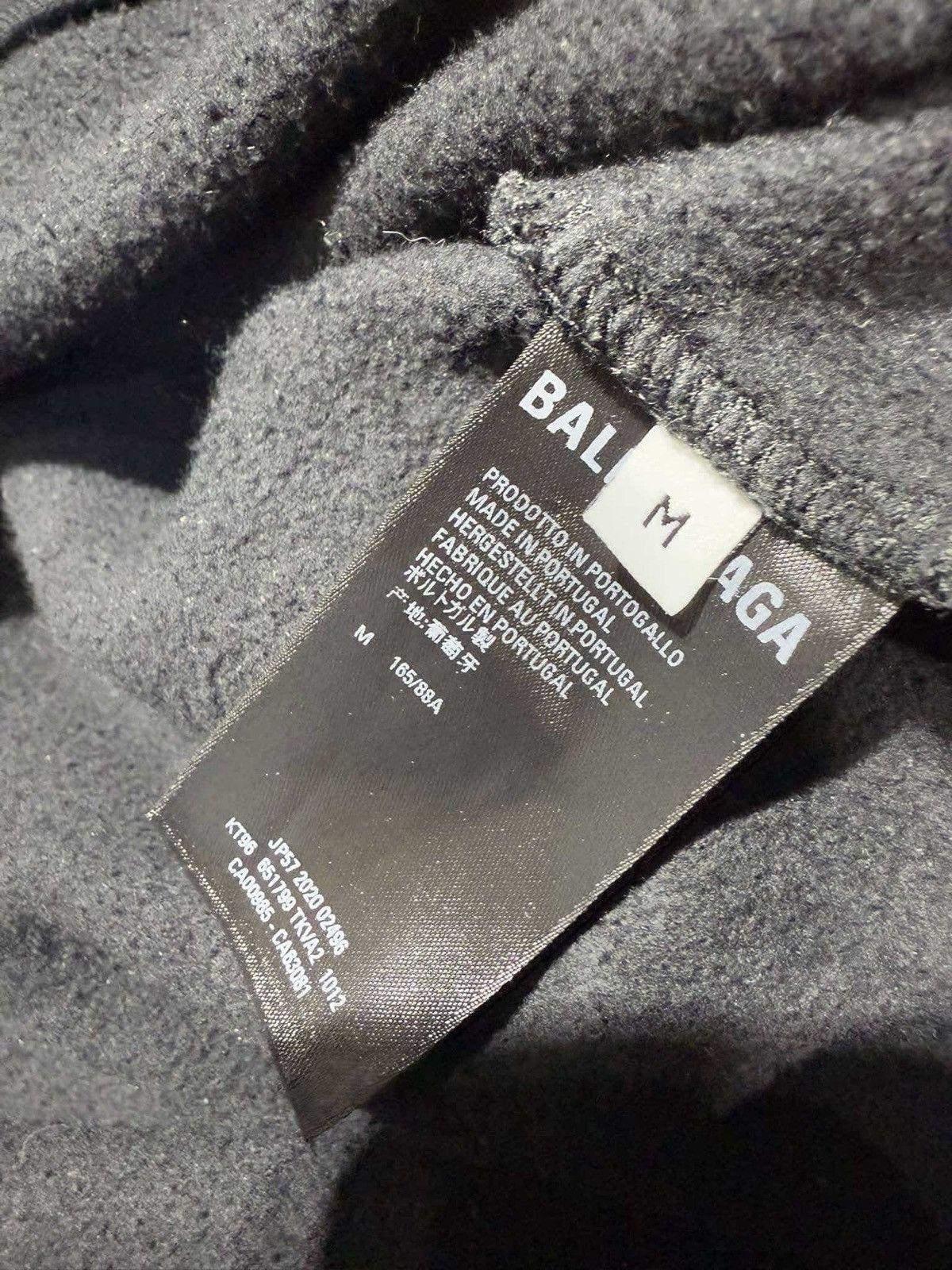 Balenciaga Balenciaga Black Hoodie Smiley Size US M / EU 48-50 / 2 - 6 Thumbnail