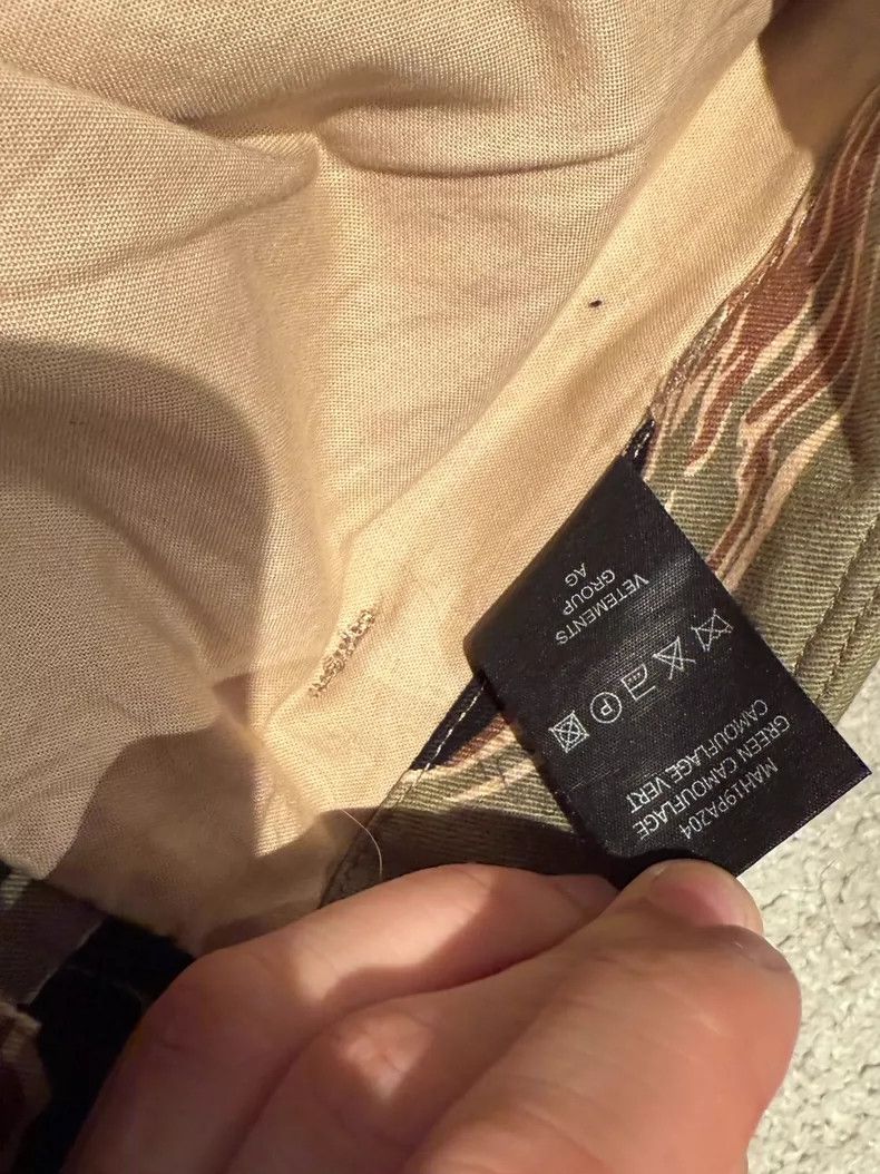 Vetements Vetements SizeS AW18 Lasercut cargo Size US 30 / EU 46 - 6 Thumbnail