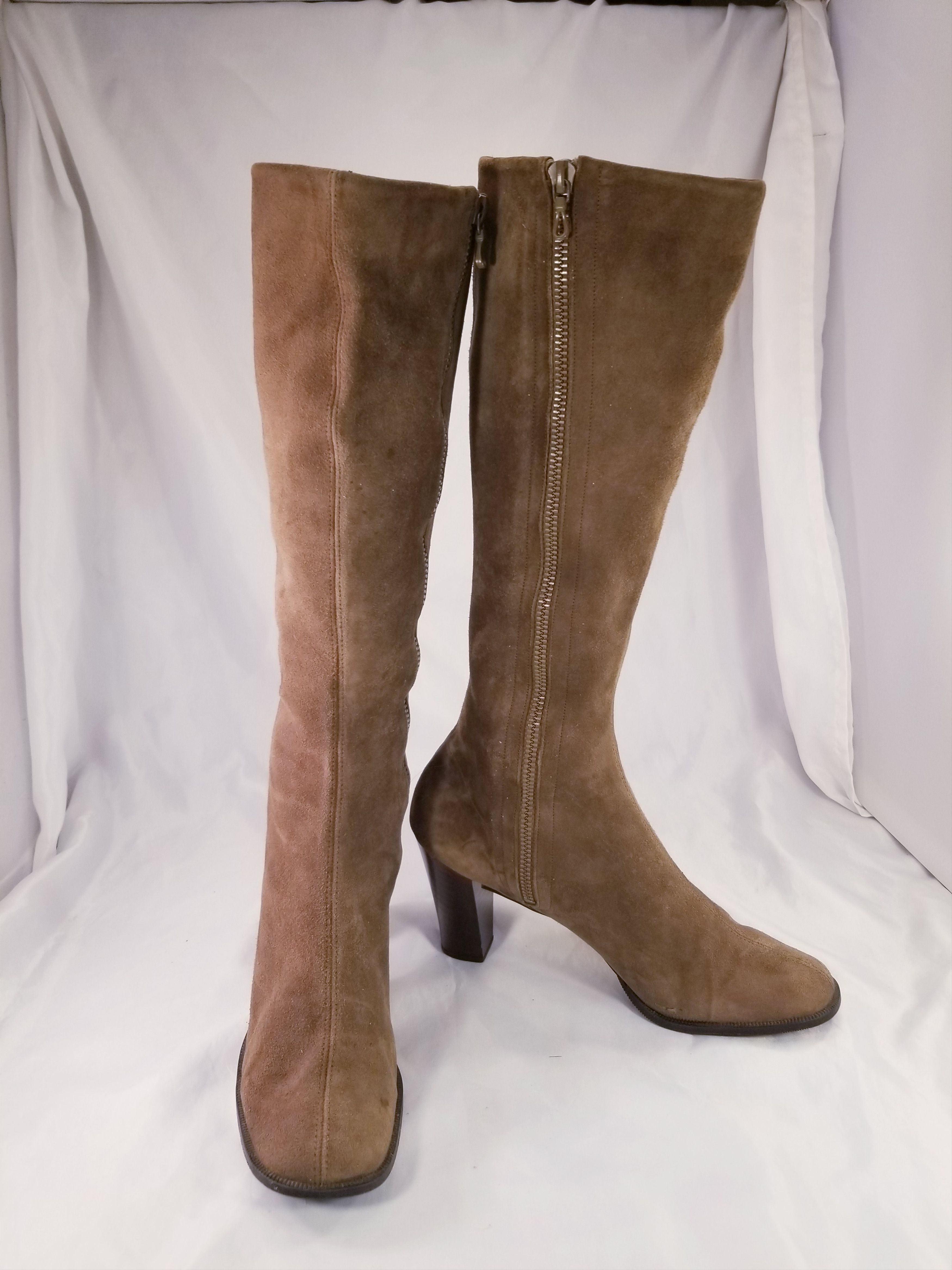 Bally vintage heel suede Size US 8.5 / IT 38.5 - 3 Thumbnail