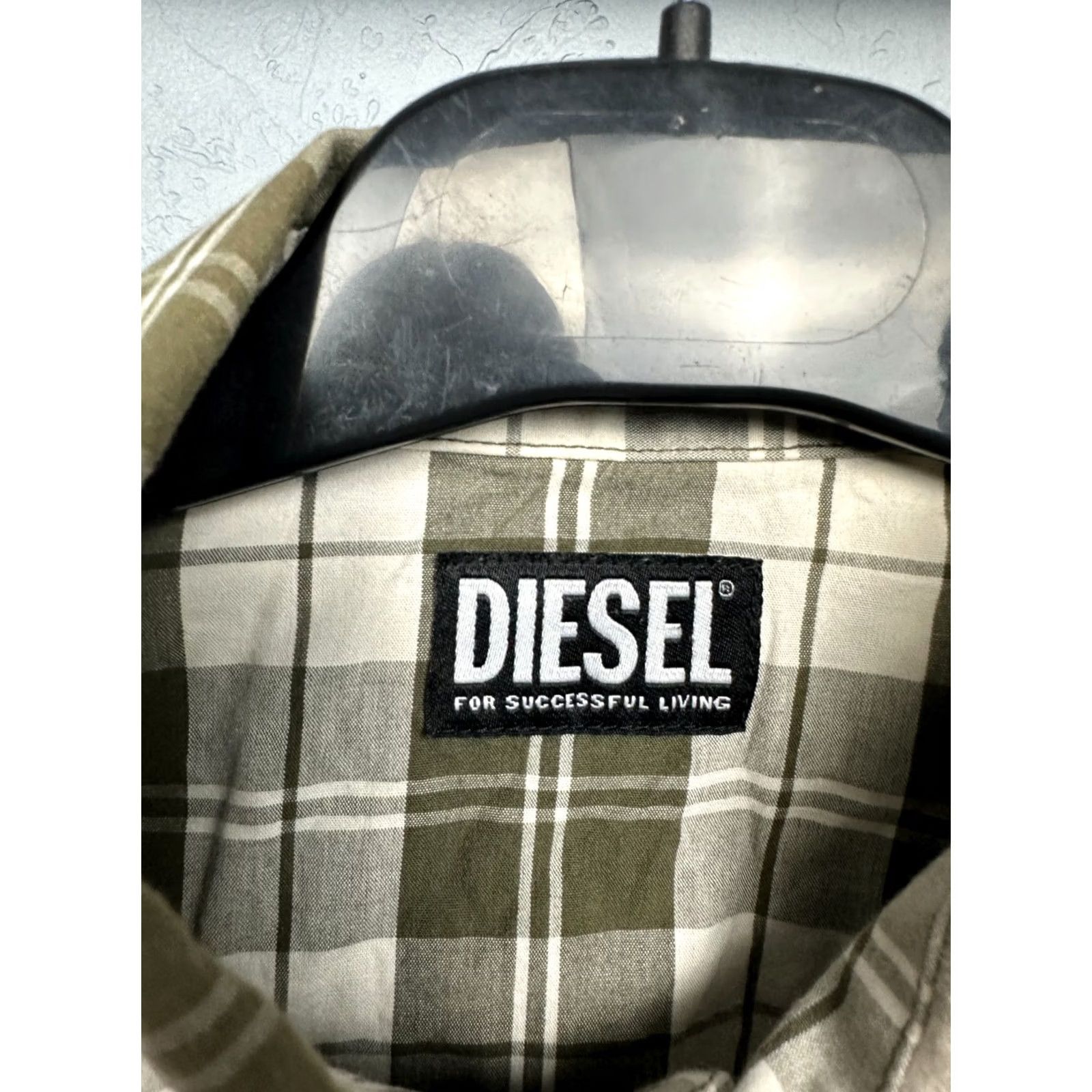 Diesel Diesel Shirt Mens Long Sleeve Plaid Size S Color Multicolor Size US S / EU 44-46 / 1 - 4 Thumbnail