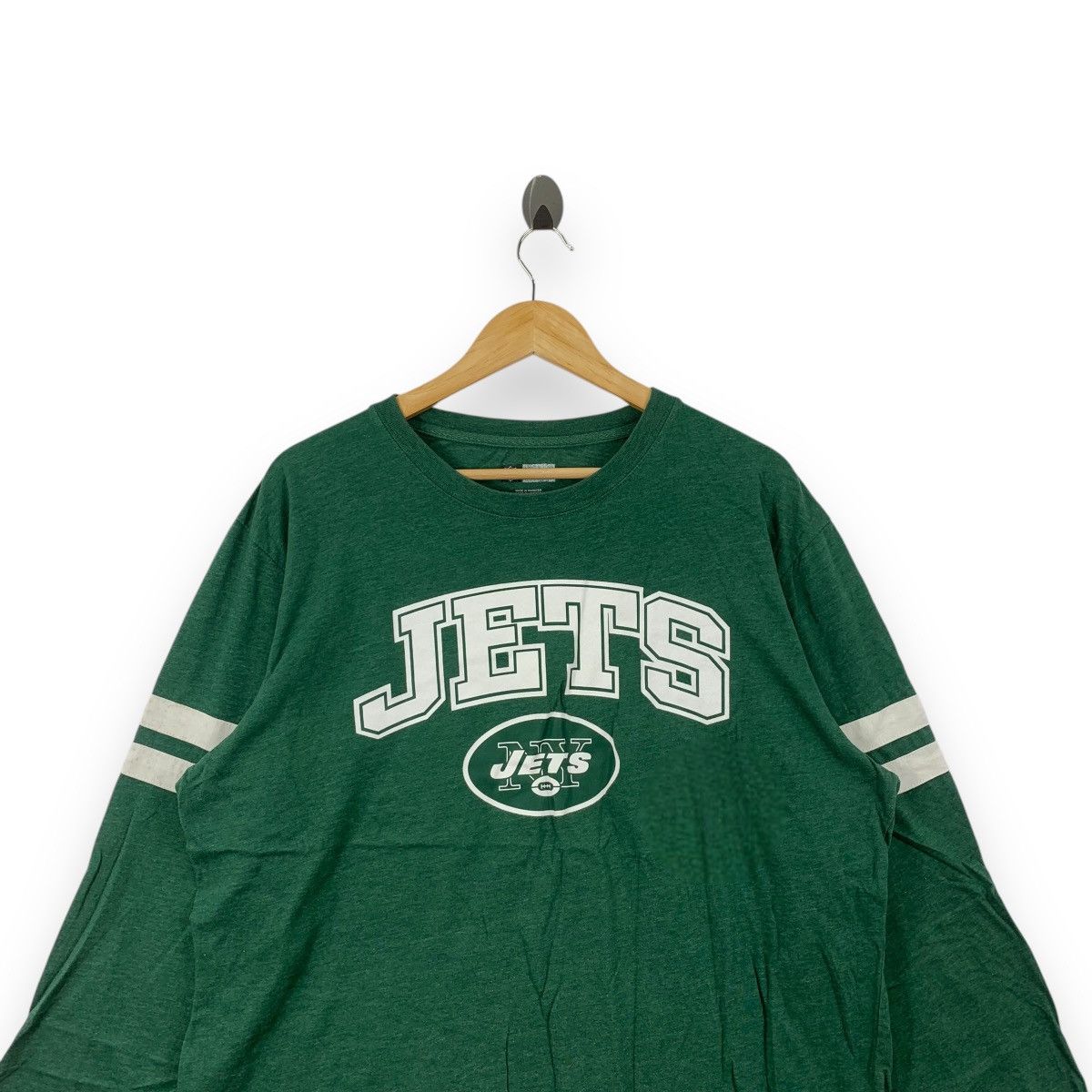 NFL Vintage NEW YORK JETS NFL Team Apparel Long Sleeve Size US XL / EU 56 / 4 - 2 Thumbnail