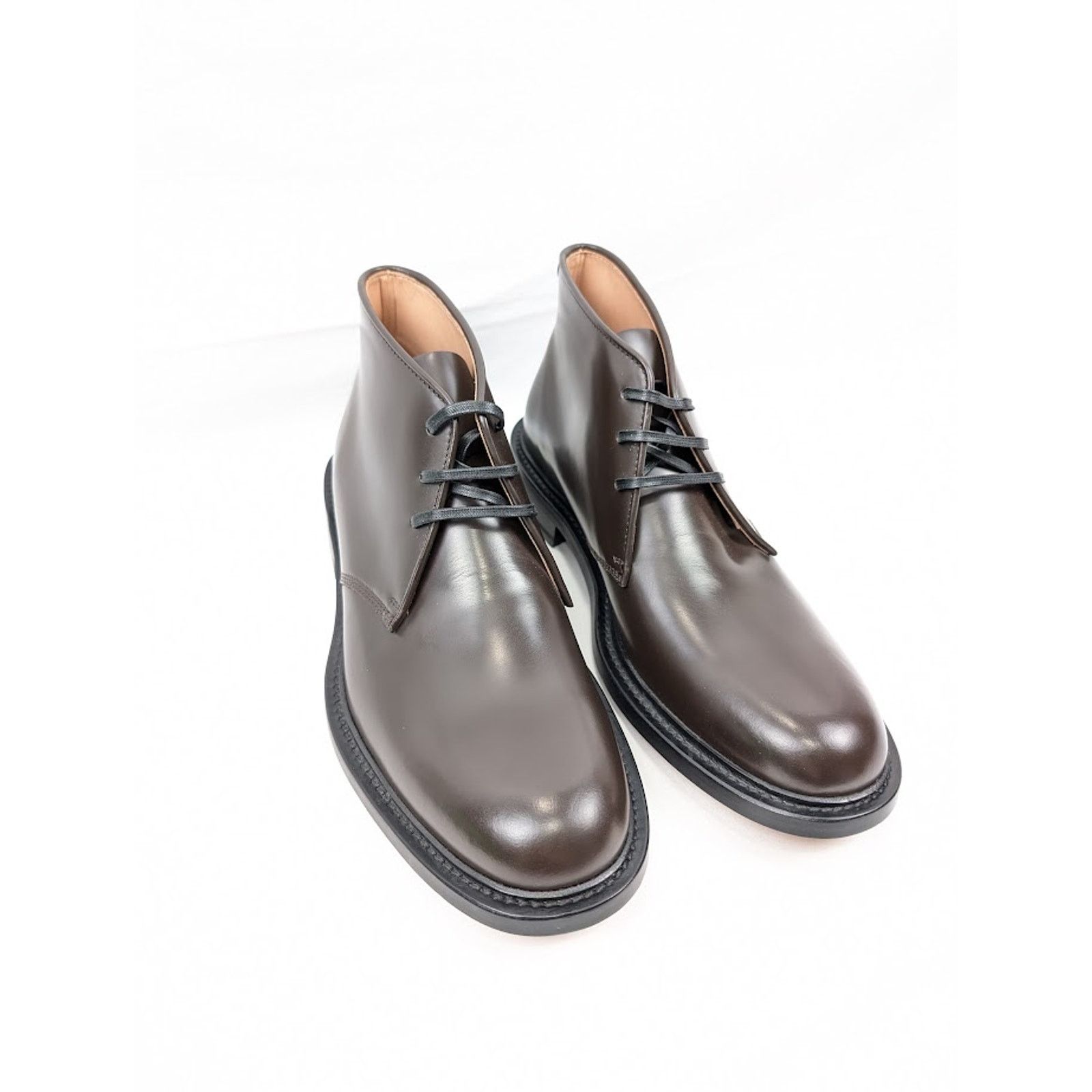Bottega Veneta o1rshd1 Tokyo Brush Calf Leather Boots in Ebony Size US 11 / EU 44 - 14 Thumbnail