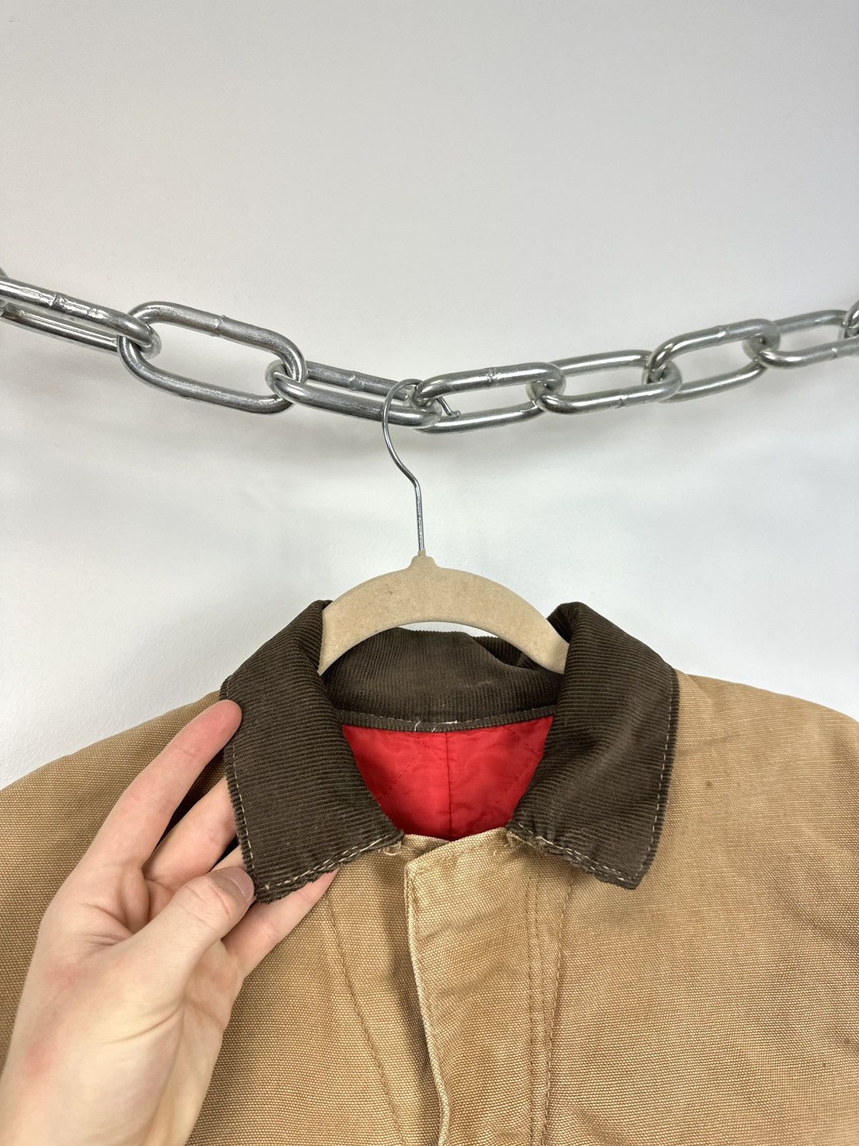 Carhartt Vintage 70s Carhartt USA Distressed Cropped Detroit Jacket Size US S / EU 44-46 / 1 - 7 Thumbnail